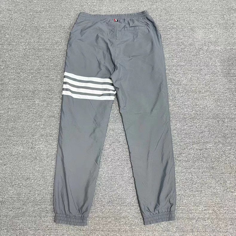 Thom Browne Thom Browne size5 Gray woven tracksuit trousers Size US 29 - 2 Thumbnail