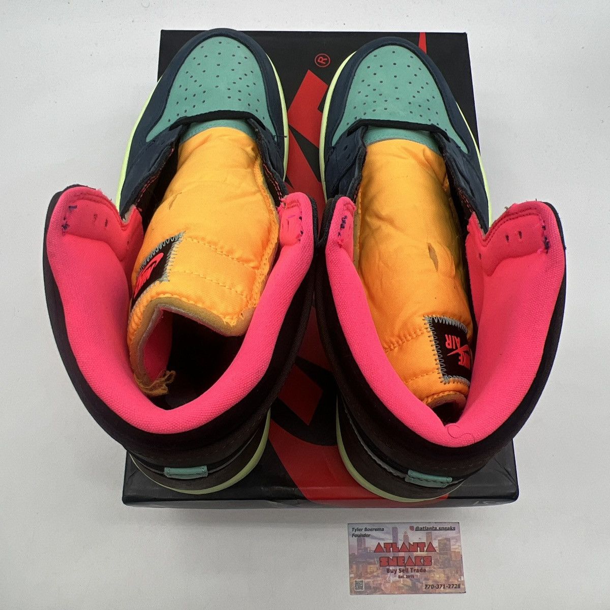 Nike Air Jordan 1 high Tokyo bio hack Size US 12 / EU 45 - 9 Thumbnail