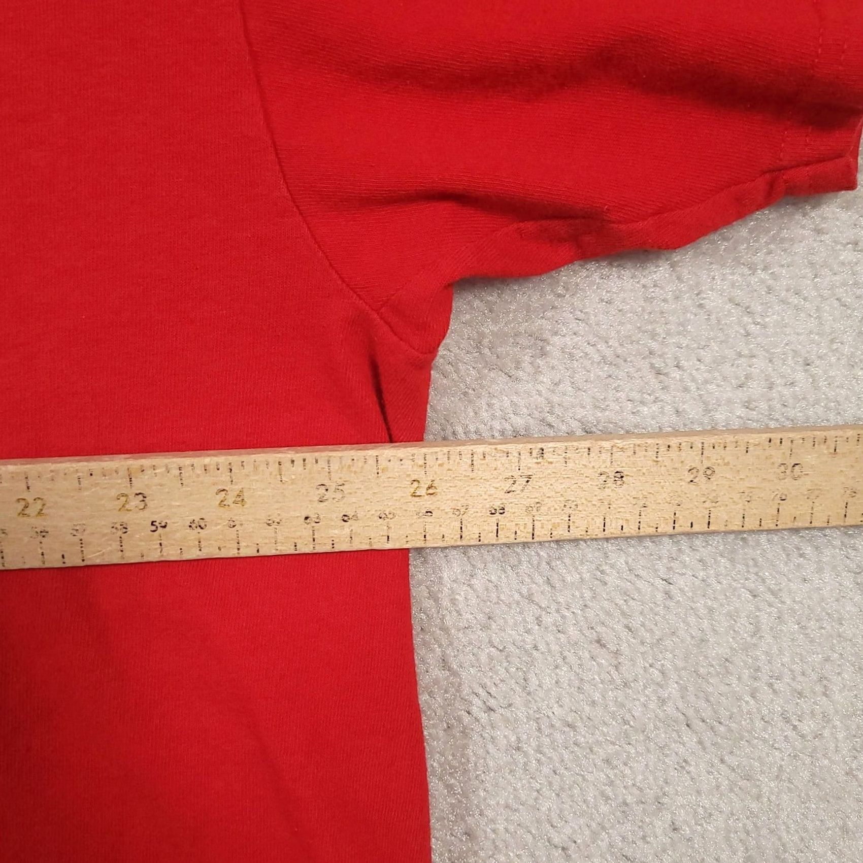 Vintage Peanuts Snoopy Christmas Shirt Mens 3XL Red Ugly Sweater Style Graphic Tee Size US XXL / EU 58 / 5 - 5 Thumbnail
