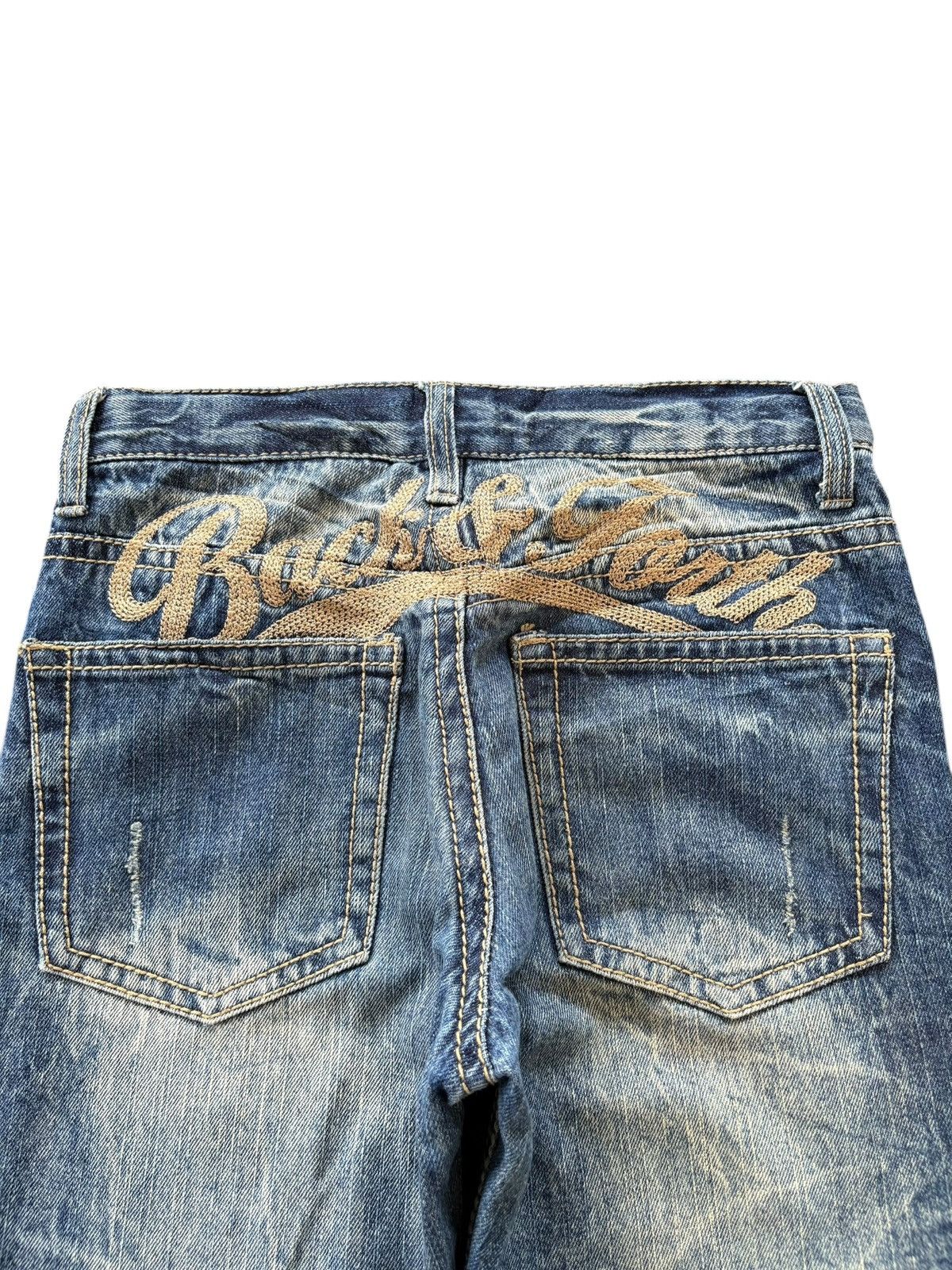Diesel Vintage Japanese Brand Rusty Wash Distressed Jeans Size 27" / US 4 / IT 40 - 4 Thumbnail