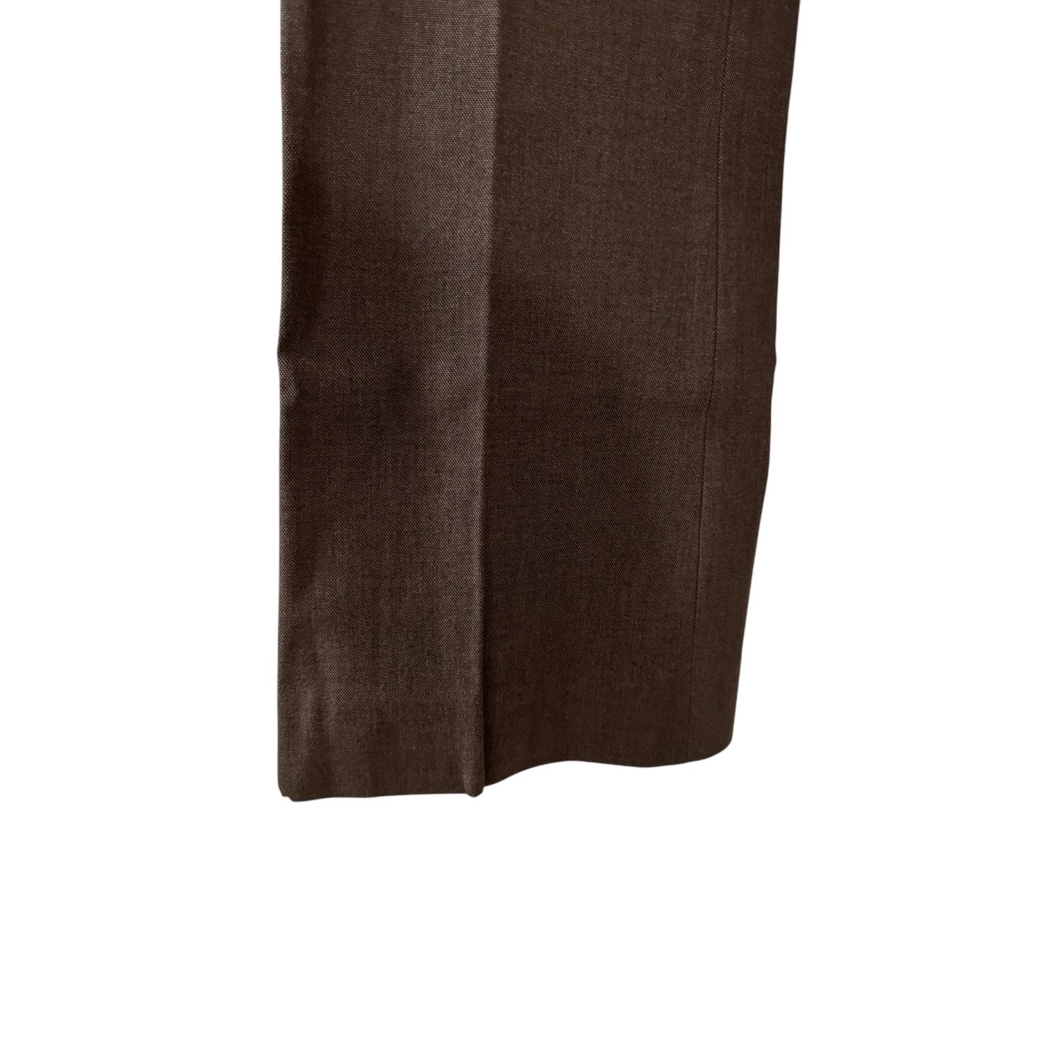 Banana Republic Banana Republic Sloan Fit Flare Leg Brown Pants 6 Petite NWT Size 28" / US 6 / IT 42 - 3 Thumbnail
