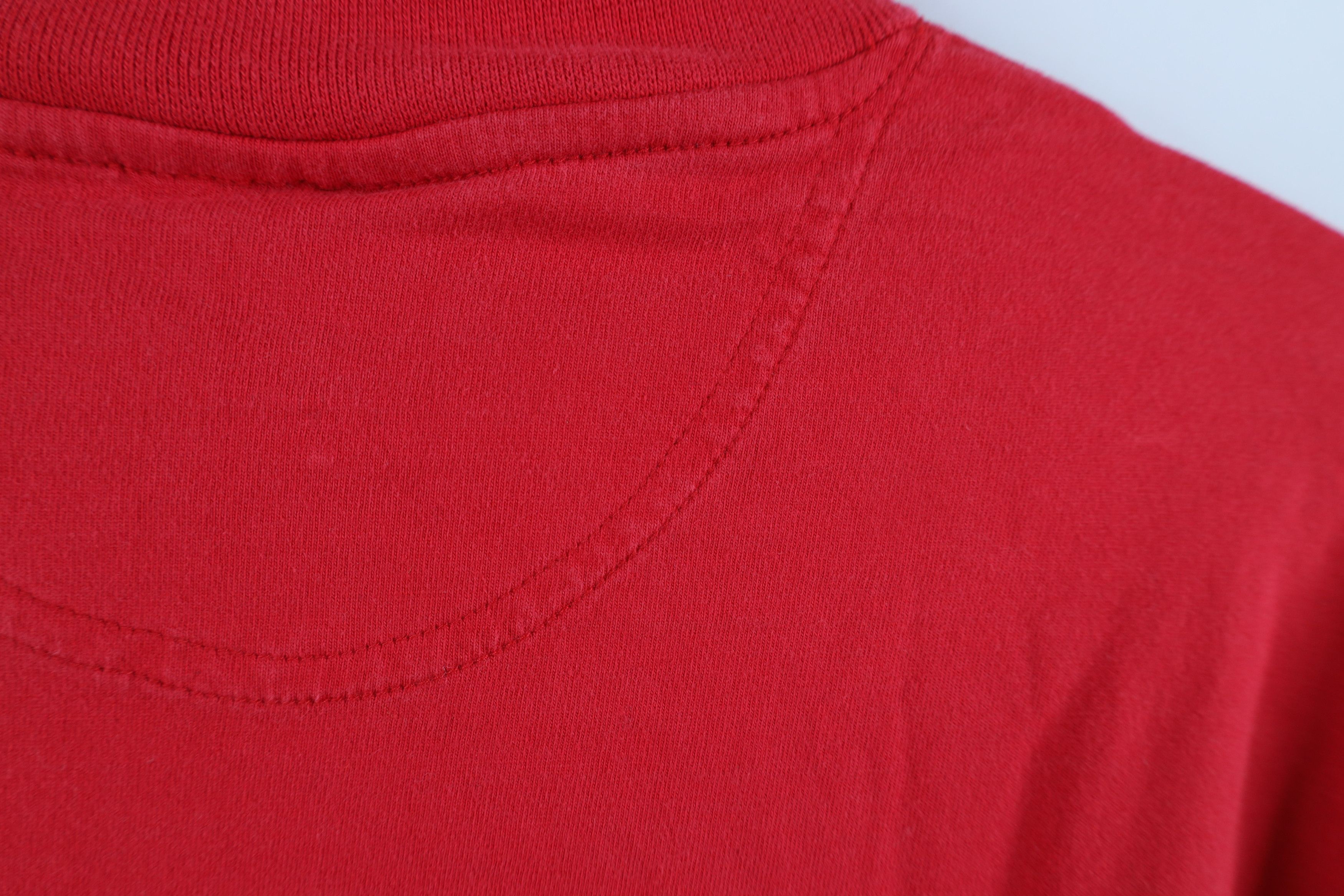 Vintage Vintage 90s State University Mock Neck Long Sleeve T-Shirt Size US L / EU 52-54 / 3 - 8 Thumbnail