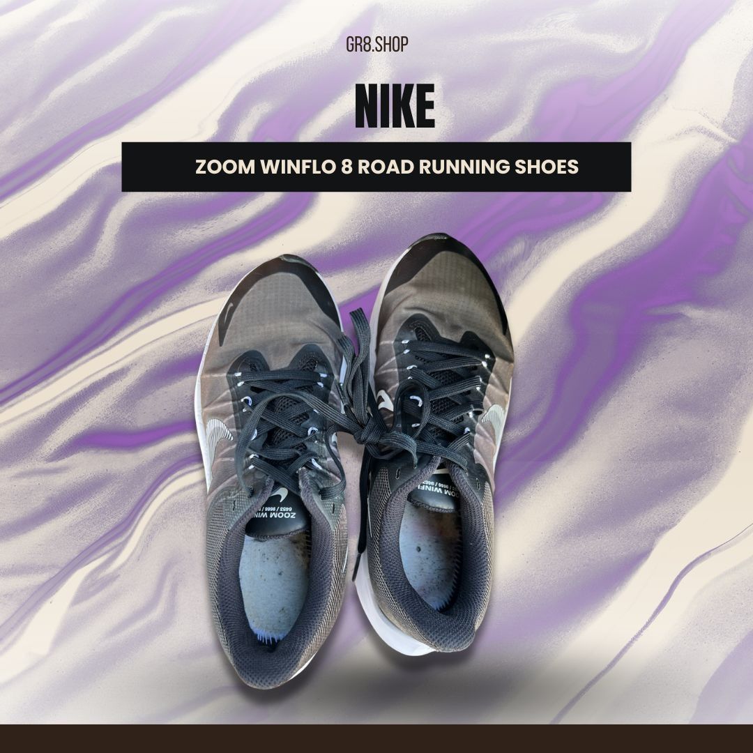 Nike Nike Zoom Winflo 8 Road Running Shoes Black/White Size 8 Lig Size US 8 / EU 41 - 1 Thumbnail