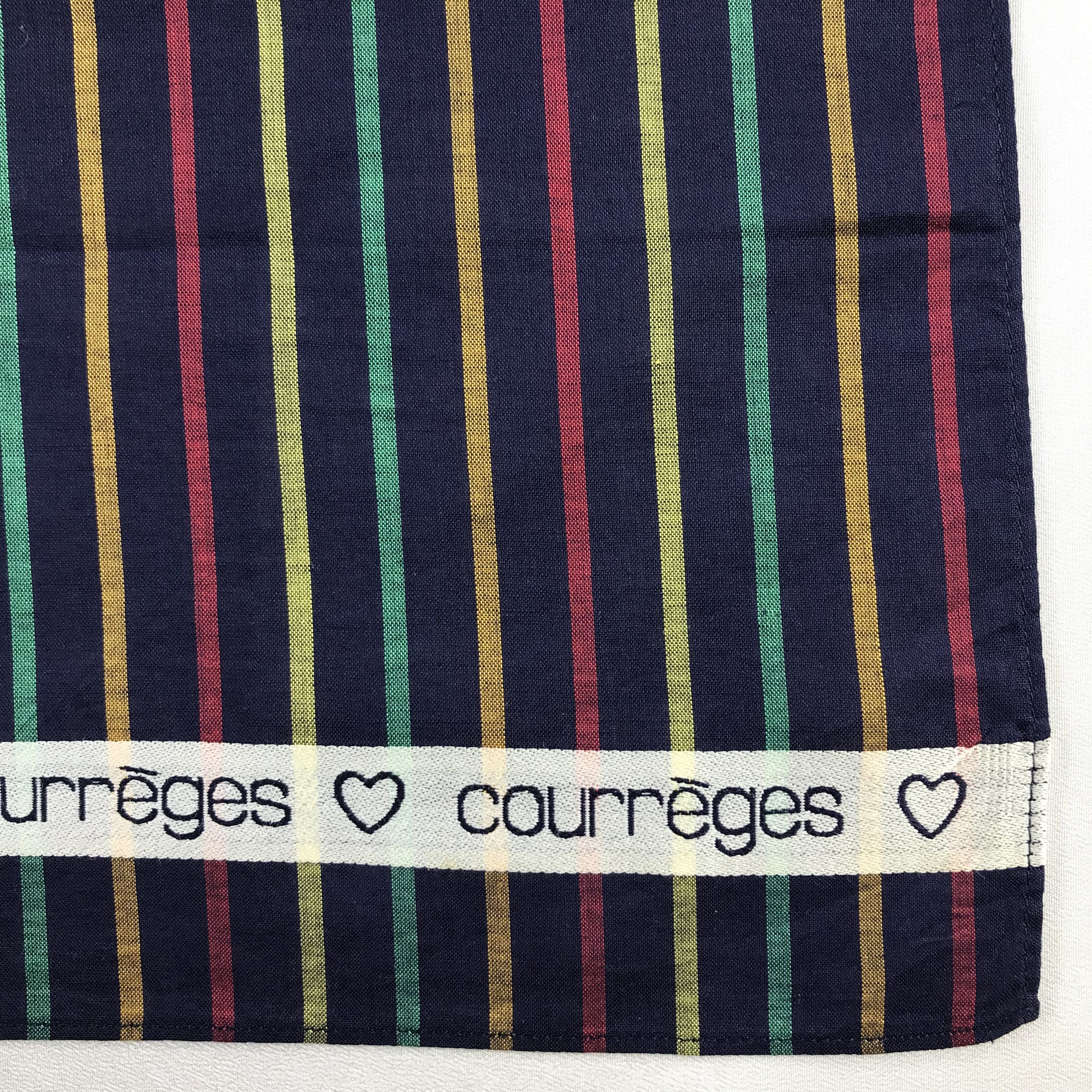 Courreges Courreges Handkerchief / Bandana / Neckerchief C766 Size ONE SIZE - 6 Thumbnail