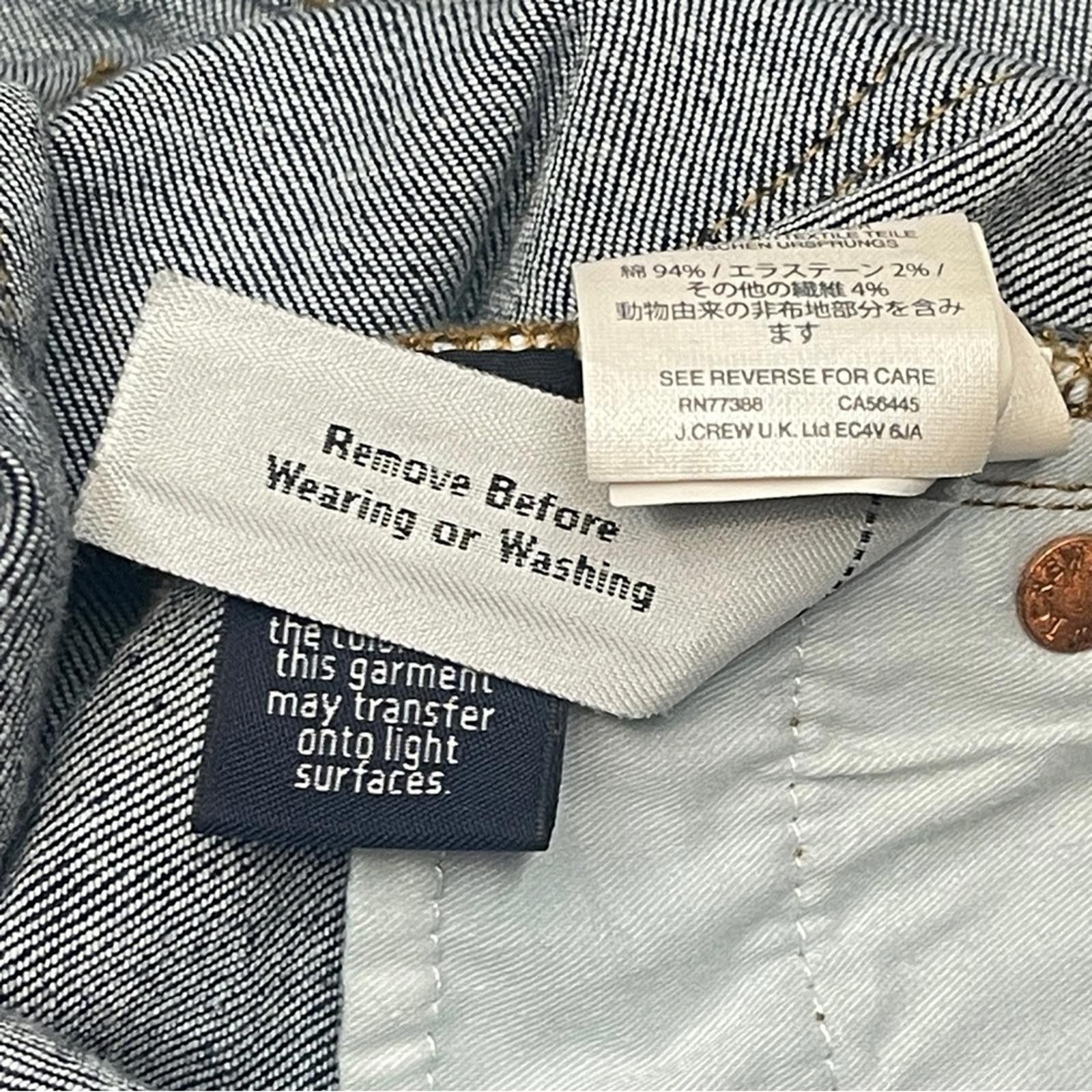 J.Crew J Crew Classic Dark Blue Women's Jeans size 27 Size 27" / US 4 / IT 40 - 7 Thumbnail