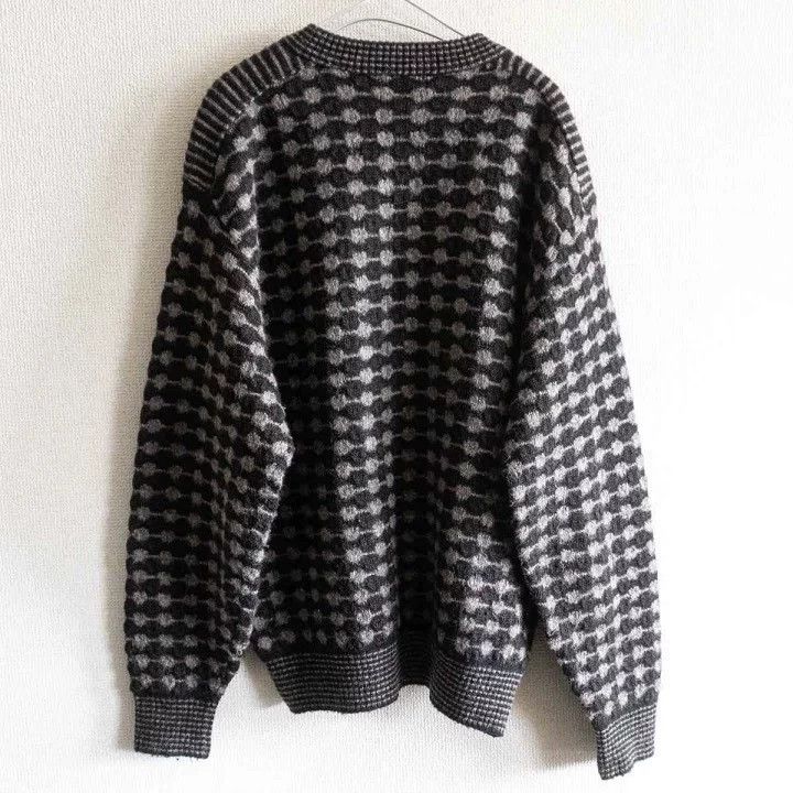 Issey Miyake issey miyake size:one size Black and white checkered wool Size US XXS / EU 40 - 2 Thumbnail