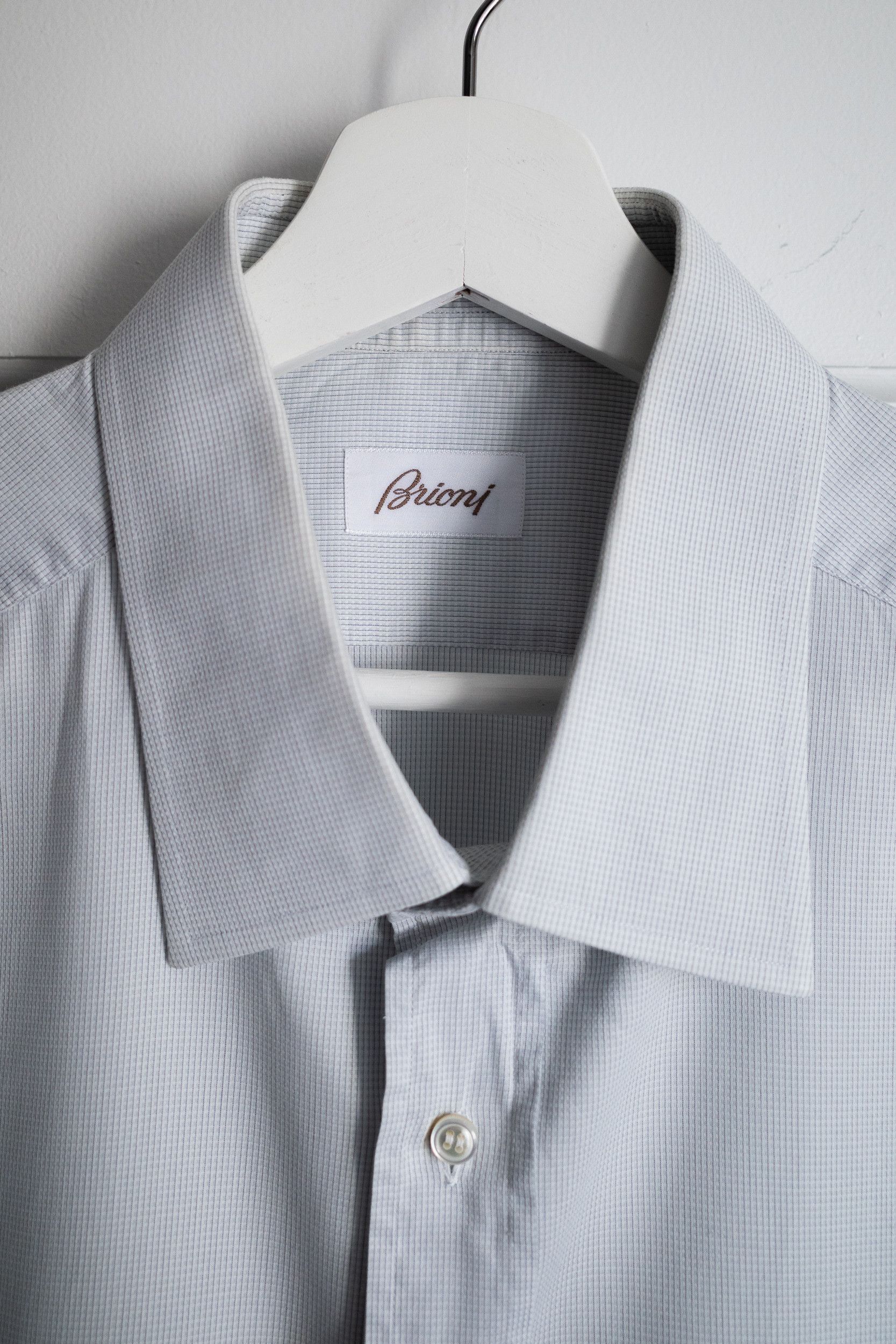 Brioni Shirt Size US L / EU 52-54 / 3 - 3 Thumbnail