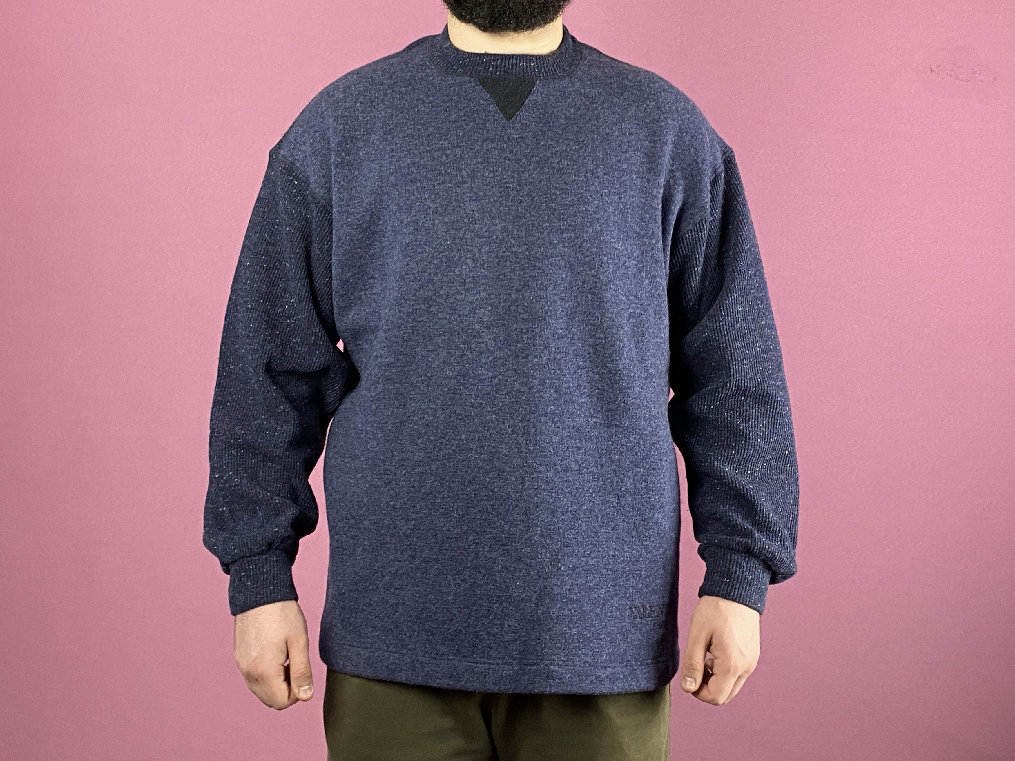 Vintage 90s Valentino Jeans Vintage Men's Sweater - L Size US L / EU 52-54 / 3 - 4 Thumbnail