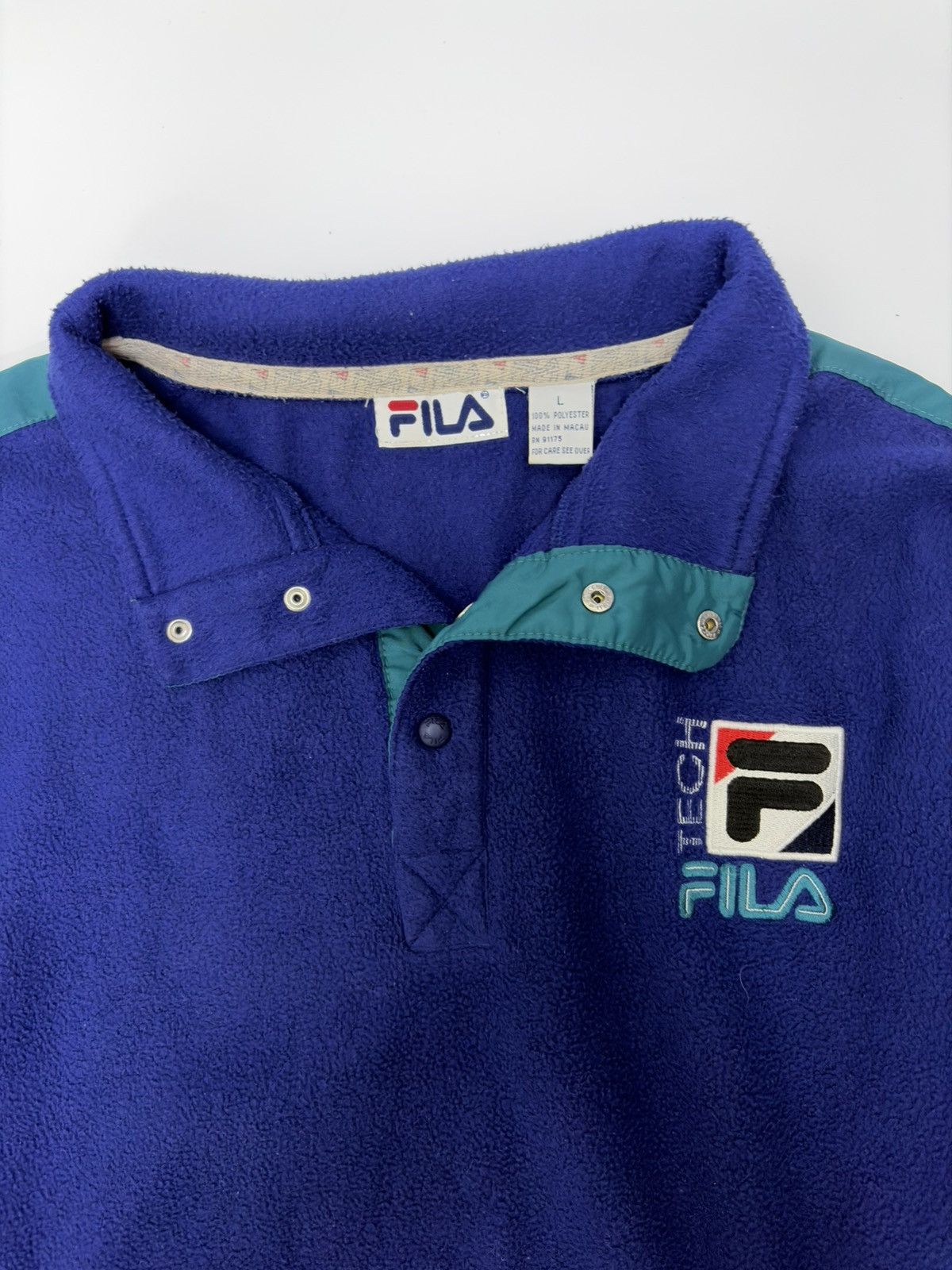 Fila Fila Tech FleecePullover Size US L / EU 52-54 / 3 - 4 Thumbnail
