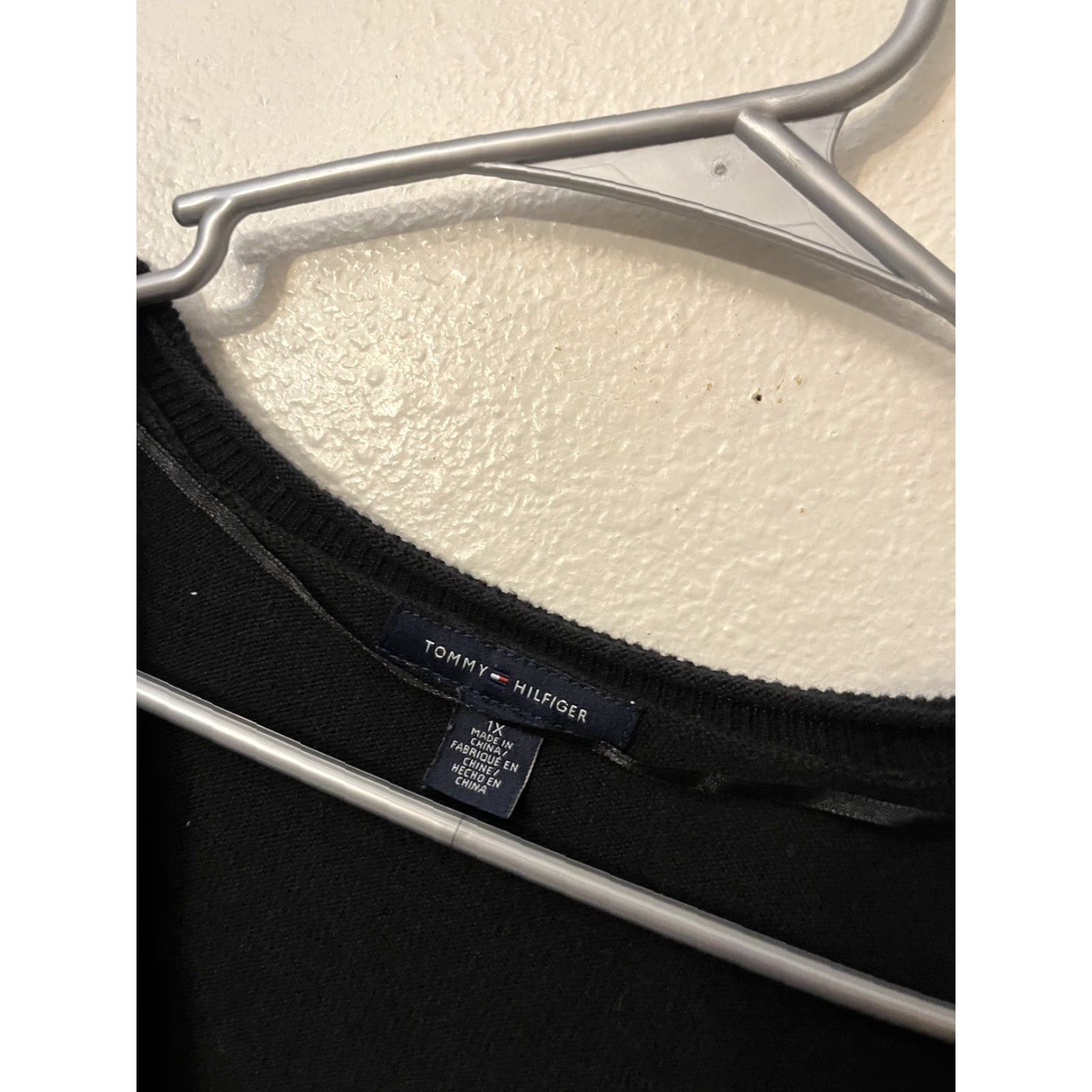 Tommy Hilfiger Tommy Hilfiger Women Cardigan 3/4 Sleeve Jumper 1X Black Size XL / US 12-14 / IT 48-50 - 2 Thumbnail