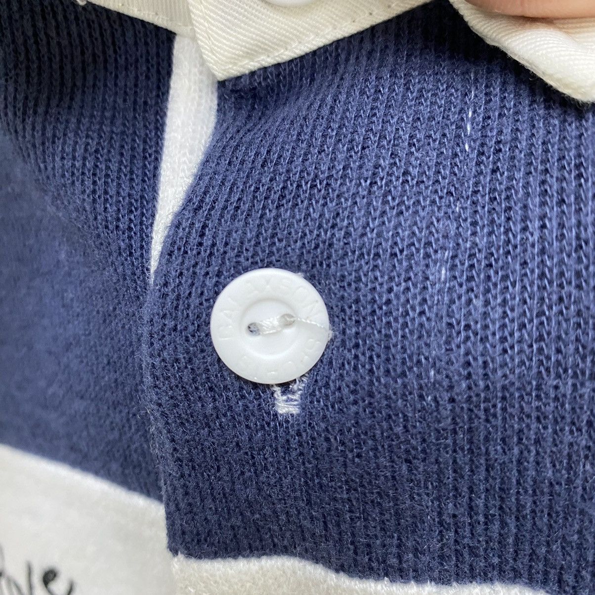 Vintage Vintage GalaXson Striped Rugby Shirt Japanese Streetwear Size US L / EU 52-54 / 3 - 9 Thumbnail