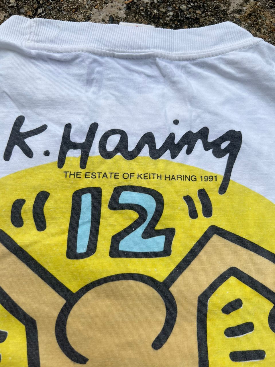Keith Haring × Vintage Vintage Keith Haring Big Art Design Shirt Size US L / EU 52-54 / 3 - 5 Thumbnail