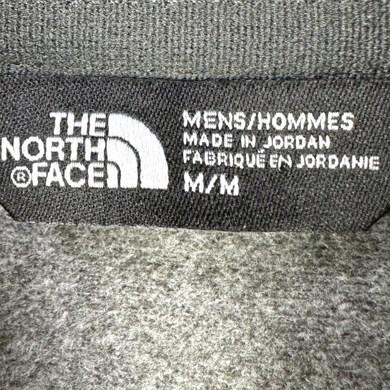The North Face The North Face Sweatshirt Pullover Mens Medium Gray Quarter Zip Fleece Logo Size US M / EU 48-50 / 2 - 4 Thumbnail