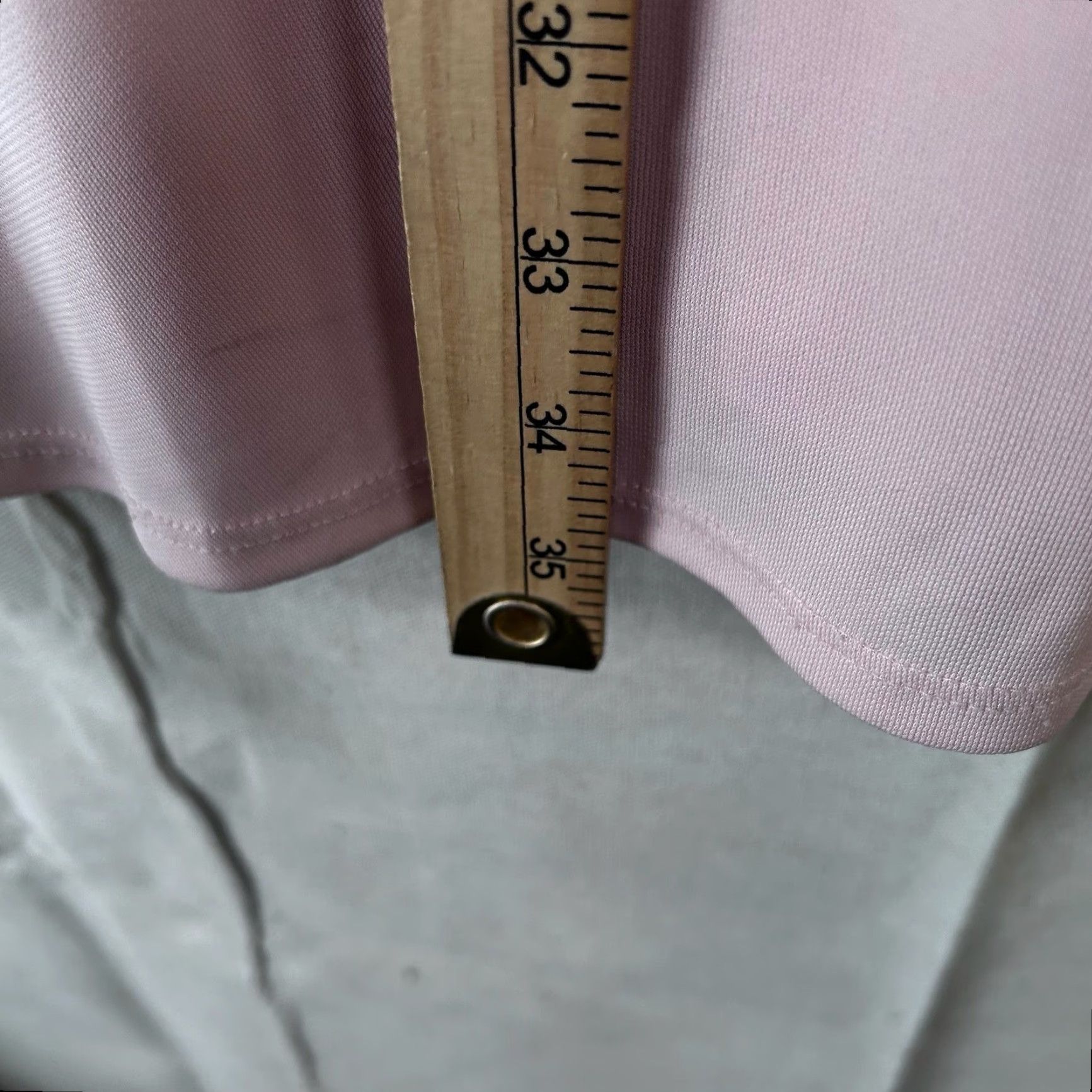 Ralph Lauren Lauren Ralph Lauren Black Label Light Pink Asymmetrical Buckle Dress Womens 16W Plus Size Knee Length Sleeveless Zip Button Flounce Hem Sheath Size XXL / US 16-18 / IT 52-54 - 4 Thumbnail