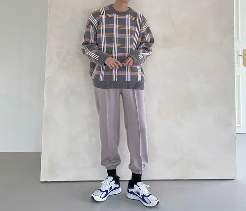 VIBE Striped Knit Sweater Size US L / EU 52-54 / 3 - 1 Thumbnail