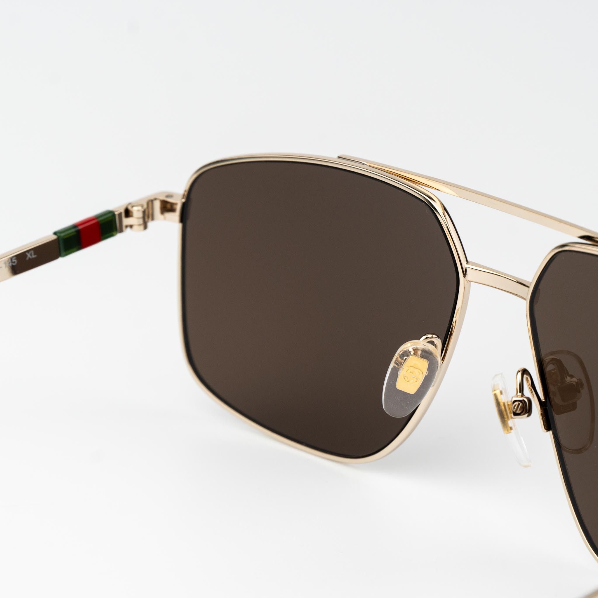 Gucci Gucci Men NAVIGATOR Sunglasses Aviator GG1676S 002 BRAND NEW Size ONE SIZE - 7 Thumbnail