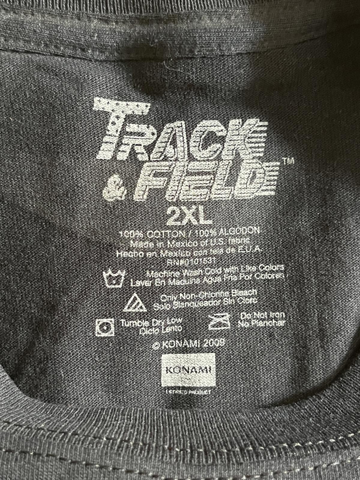 Designer NES 8-Bit Shirt Track & Field - Konami Video Game Tee 2XL Size US XXL / EU 58 / 5 - 2 Thumbnail