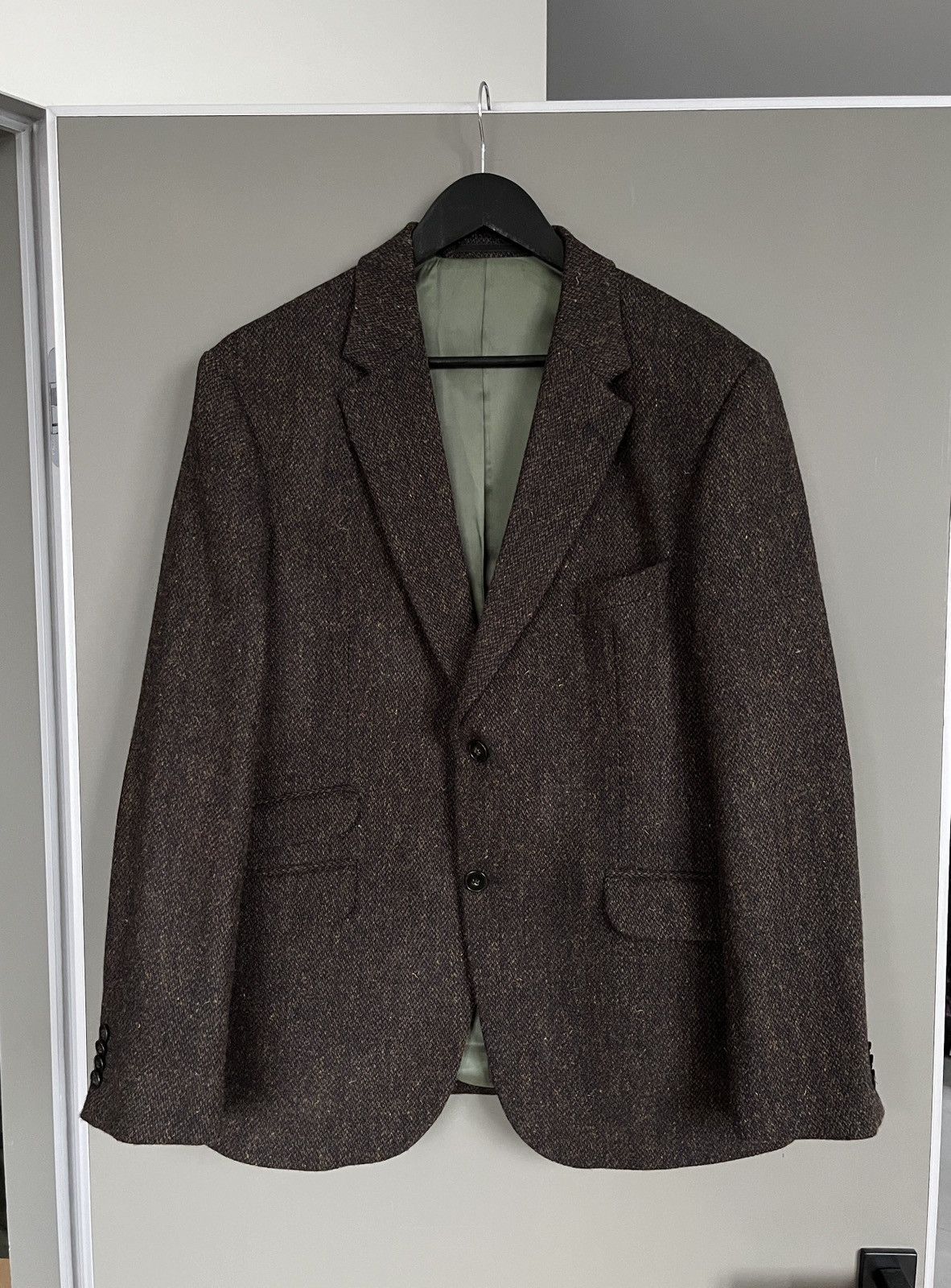 Harris Tweed WELLINGTON OF BILMORE HARRIS TWEED SAKKO ''LONDON'' BLAZER Size US L / EU 52-54 / 3 - 2 Thumbnail