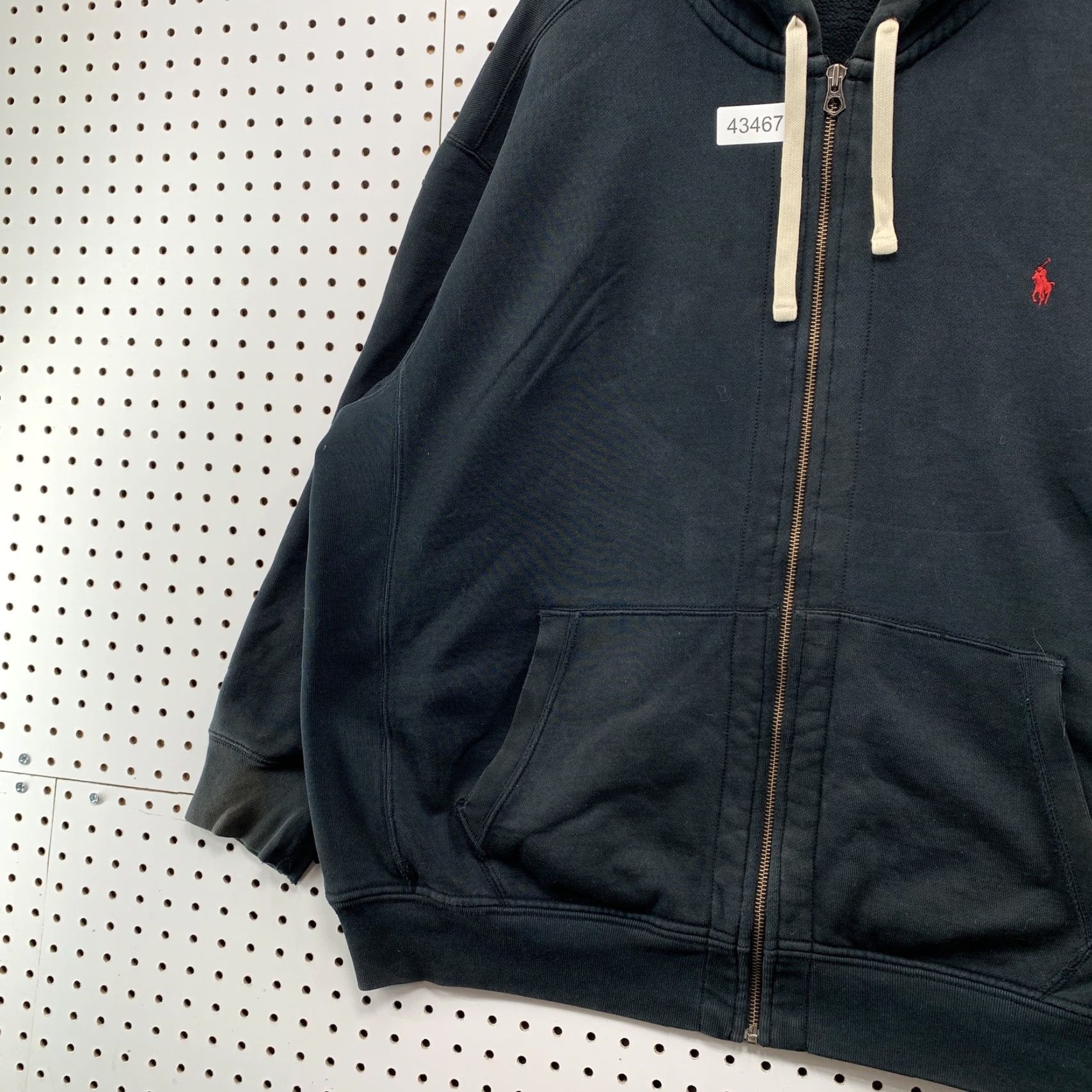 Polo Ralph Lauren Polo Ralph Lauren Zip Hoodie Sweatshirt Mens 3XB Big Black Thermal Hooded Size US XXL / EU 58 / 5 - 2 Thumbnail