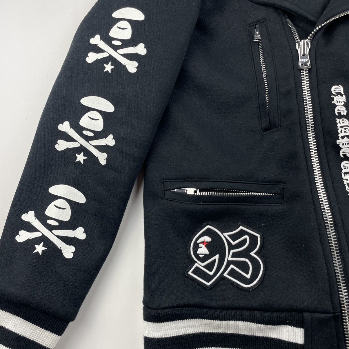 Bape 2014 AAPE by a Bathing Ape Biker Jacket S Black Camo Lined Size US S / EU 44-46 / 1 - 4 Thumbnail