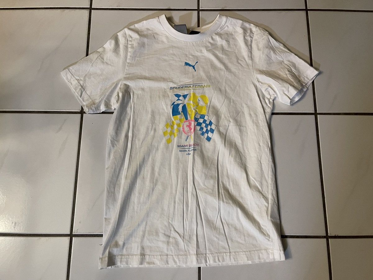 Ferrari × Puma Scuderia Ferrari F1 Special Edition Miami GP T-Shirt Small Size US S / EU 44-46 / 1 - 1 Thumbnail