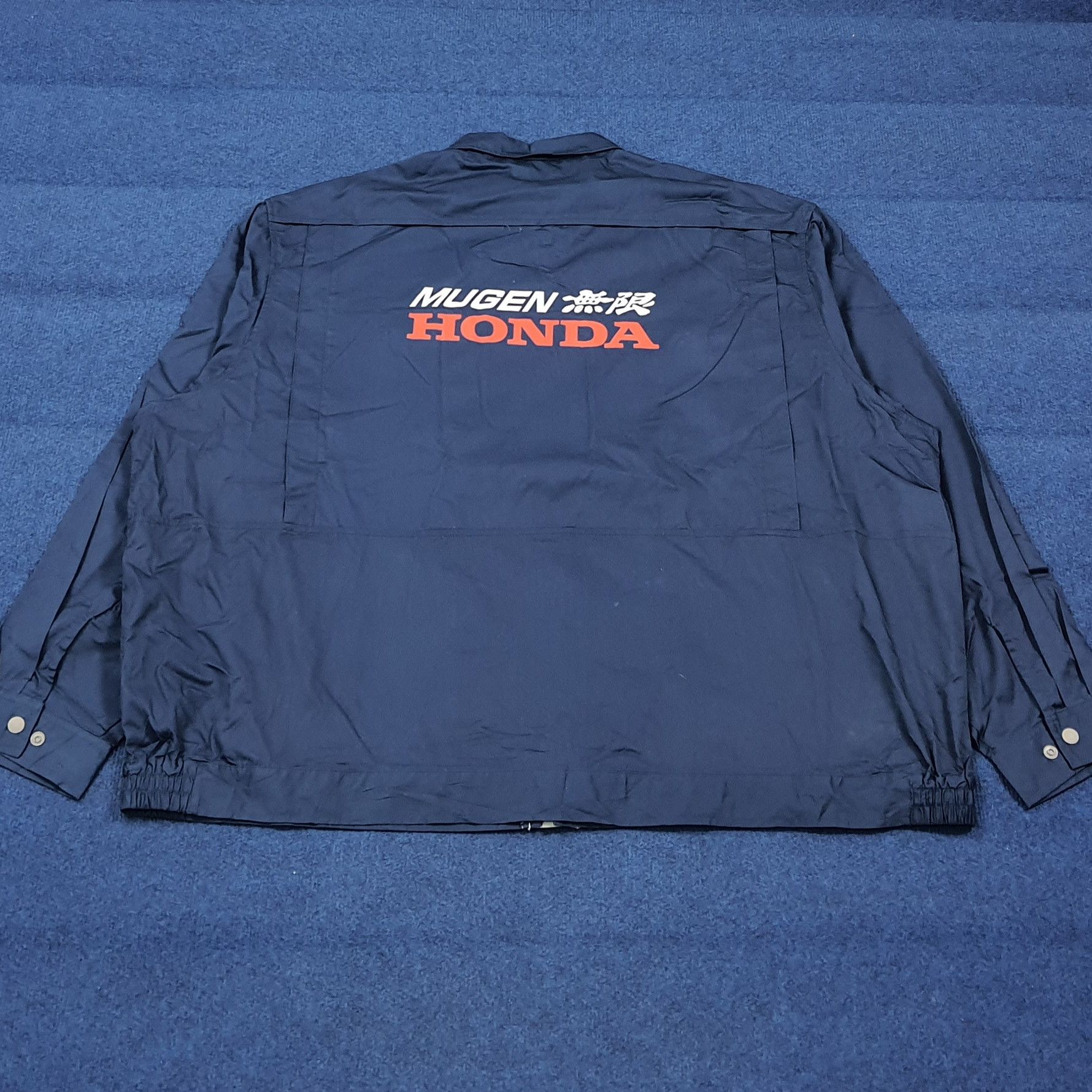 Japanese Brand Vintage Mugen Honda Motorsports Custom Logo Jacket C287N19 Size US XXL / EU 58 / 5 - 1 Thumbnail