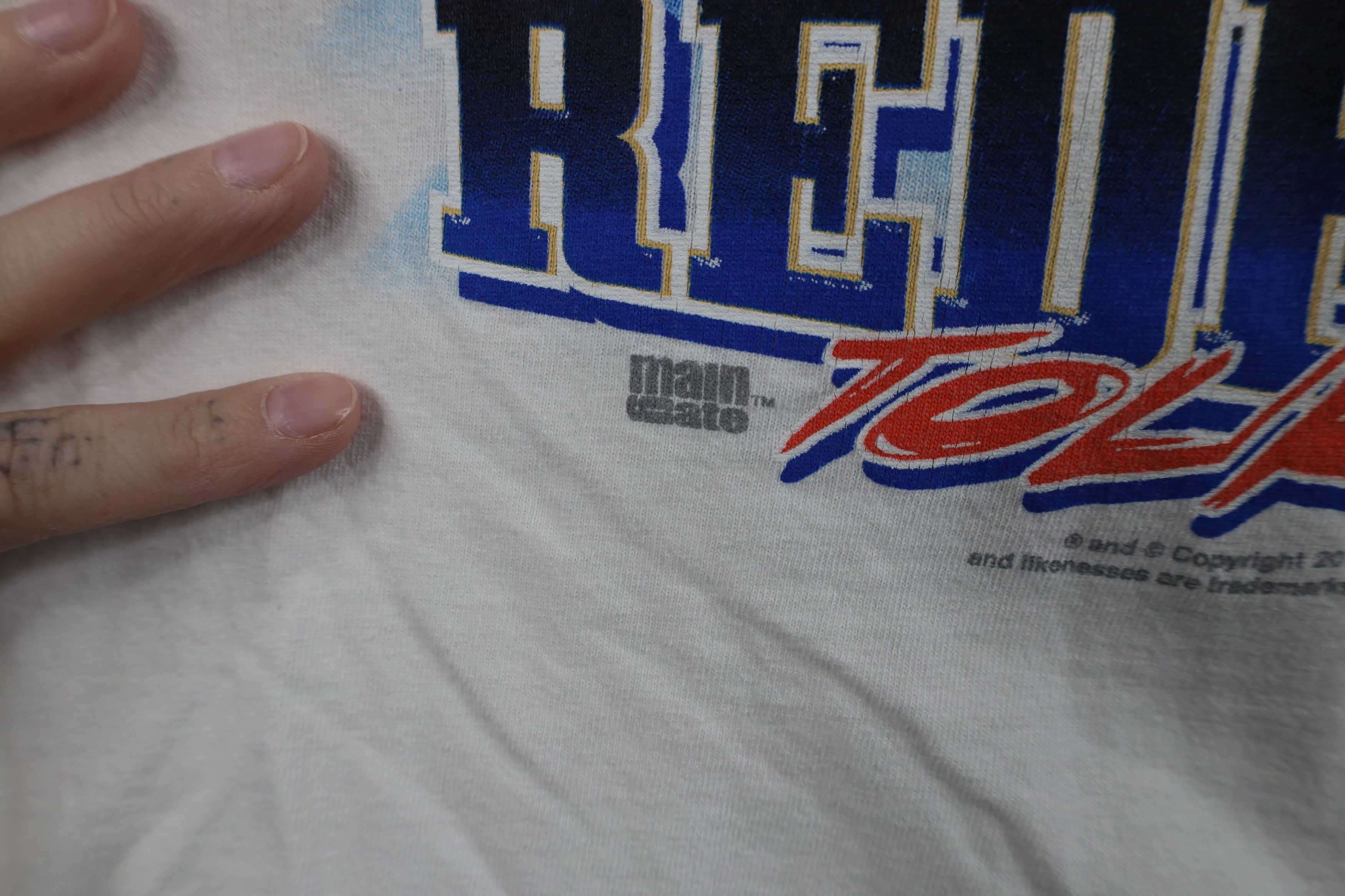 Vintage Vintage Y2K John Force Robert Hight Redemption T-Shirt Size US XL / EU 56 / 4 - 11 Thumbnail