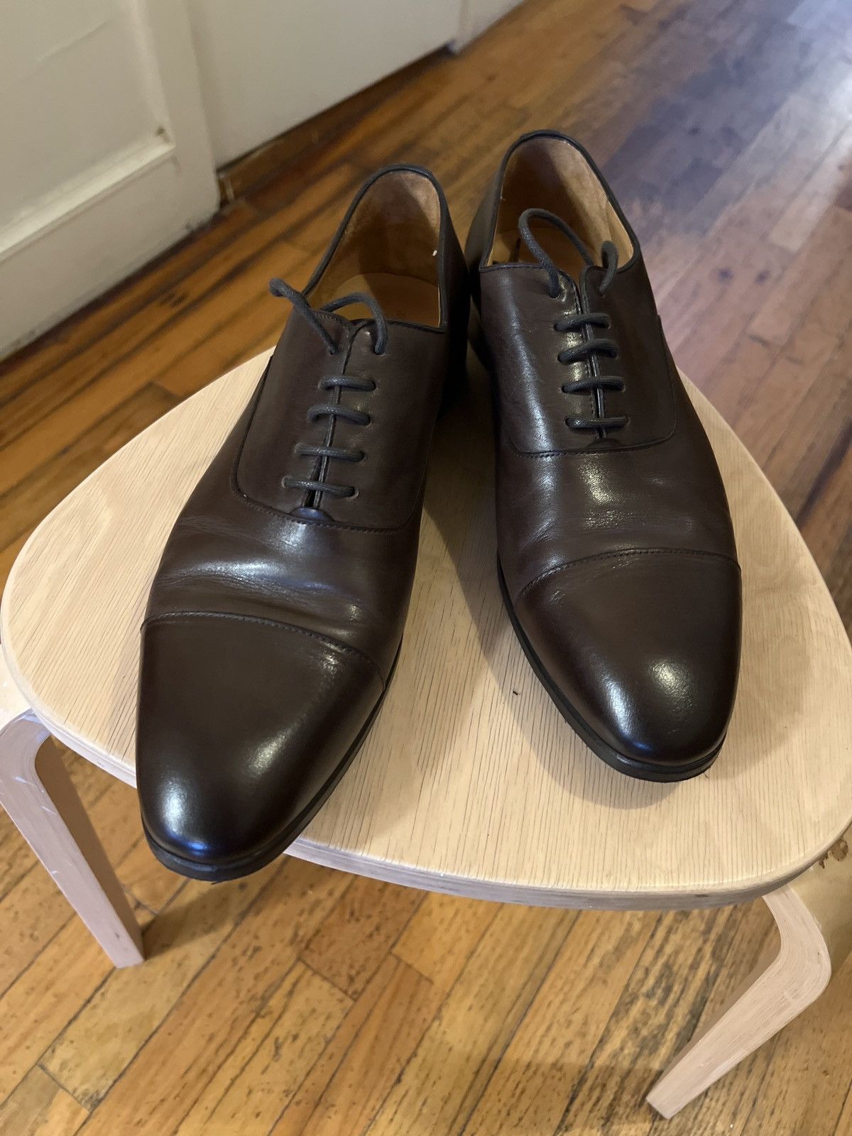 Carlos Santos Worn twice dark brown Carlos Santos Brian (8672) Size US 9 / EU 42 - 4 Thumbnail