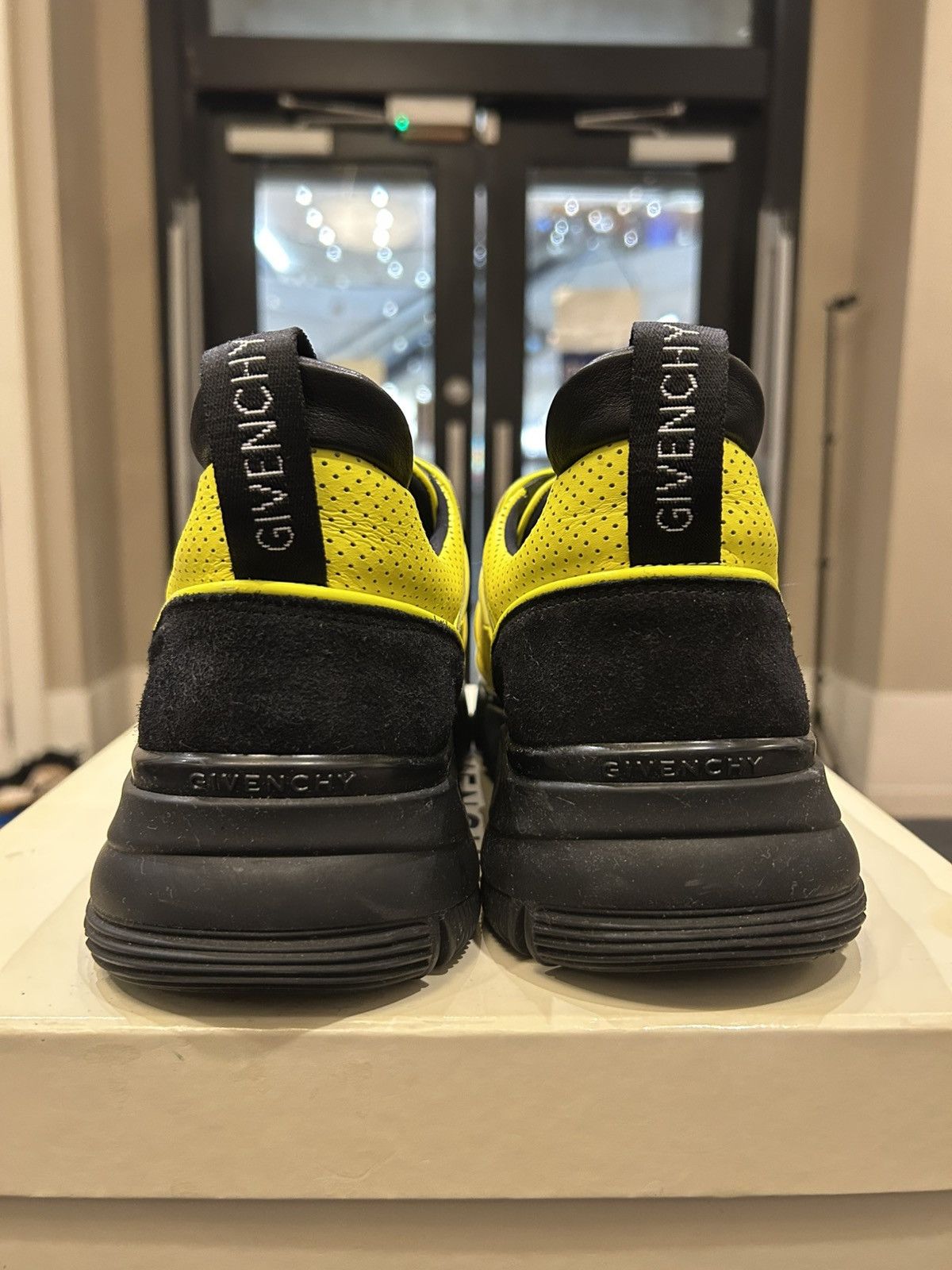 Givenchy Givenchy Jaw Low Top Sneakers - Yellow Size US 12 / EU 45 - 3 Thumbnail