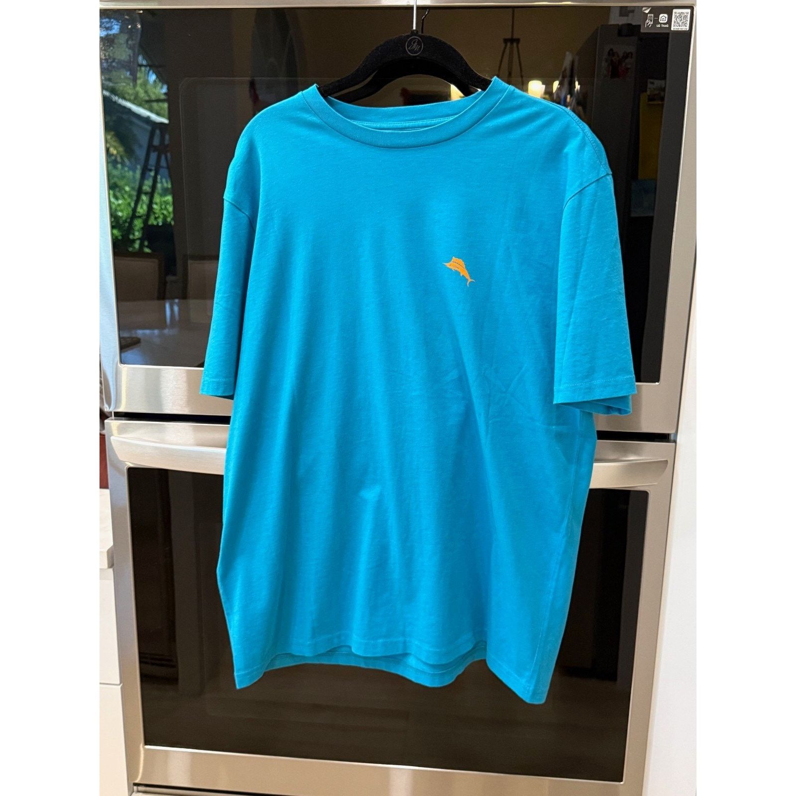 Tommy Bahama NEW TOMMY BAHAMA T-Shirt | Palm Fronds | Mens Medium | Teal Size US M / EU 48-50 / 2 - 2 Thumbnail
