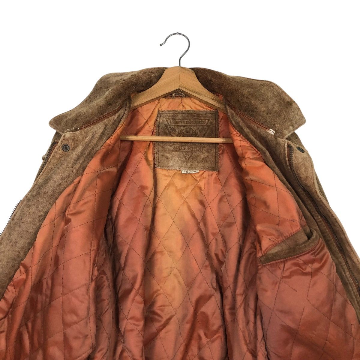 Japanese Brand 🔥VINTAGE GENUINE LEATHER BOMBER JACKET MUV BIRN ISSEY MIYAKE Size US M / EU 48-50 / 2 - 16 Thumbnail