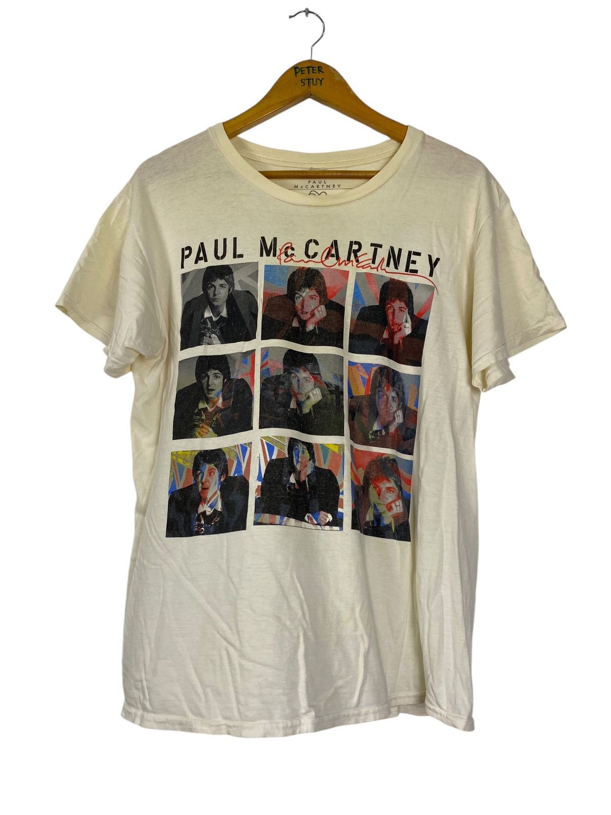 Band Tees × Vintage Vintage Paul Mccartney tee Size US L / EU 52-54 / 3 - 1 Thumbnail