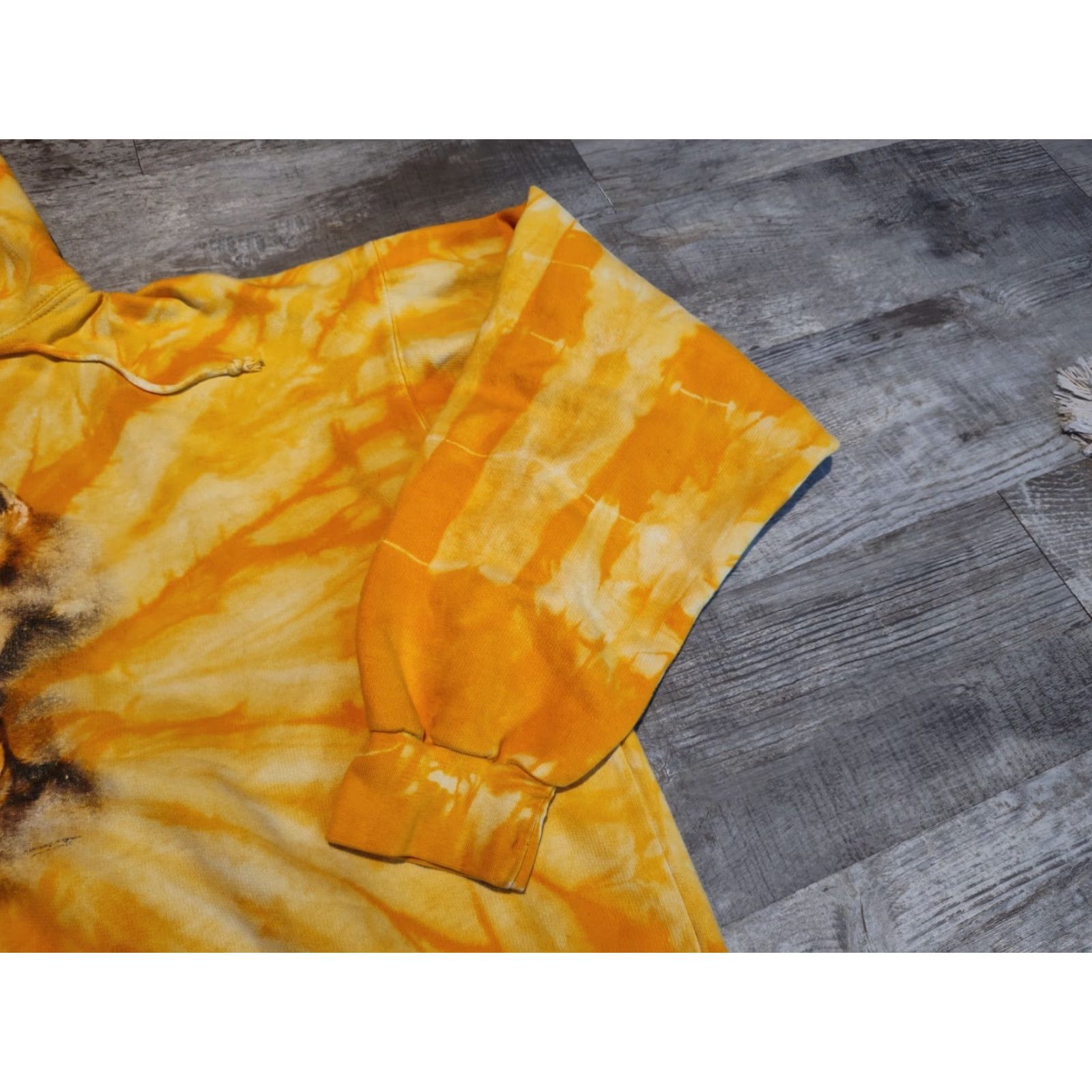 CO Tie Dye Clothing Co Tie Dye Hoodie Mens Size XL Wolves Orange Yellow Victory Tigers Nightfall Size US XL / EU 56 / 4 - 3 Thumbnail