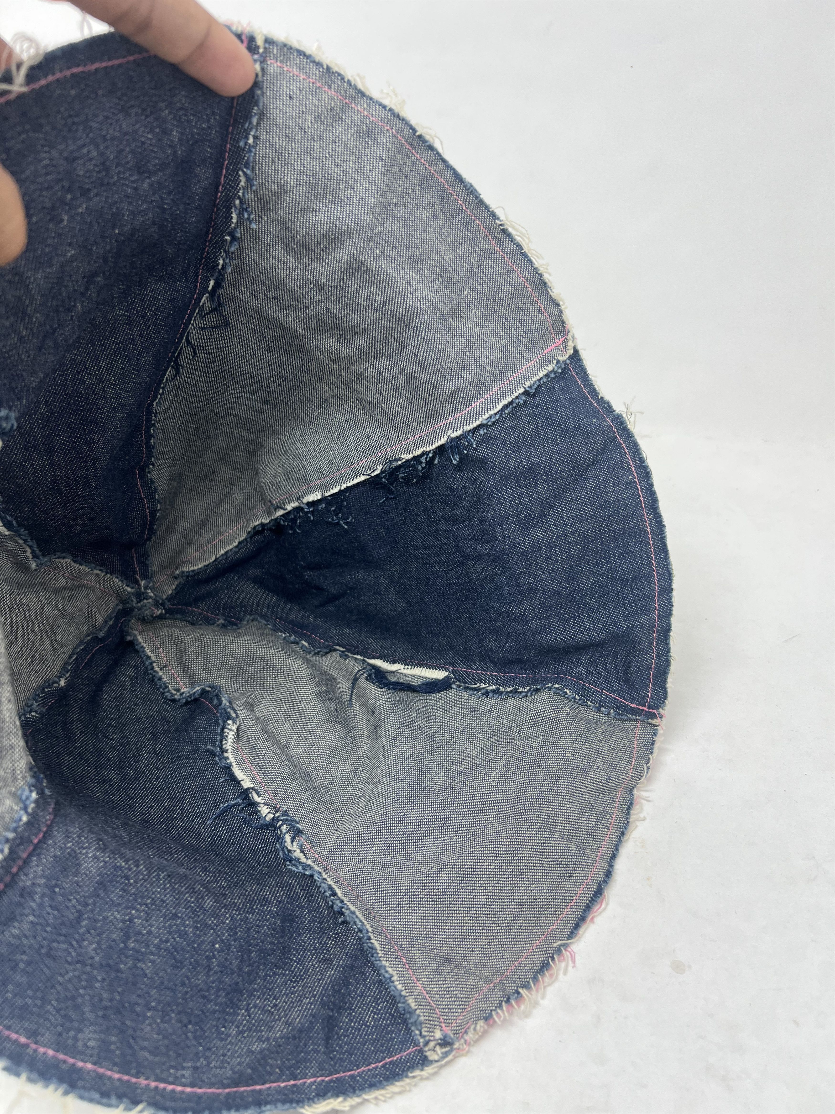Seditionaries Sashiko Boro Patchwork Shinji Abe Denim Hat Size ONE SIZE - 7 Thumbnail