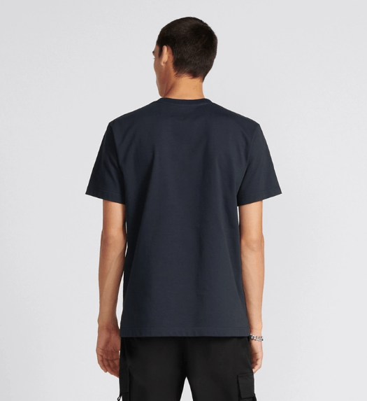 Dior o1w1db10525 413J69 Relaxed-Fit T-Shirt in Black Size US M / EU 48-50 / 2 - 6 Thumbnail