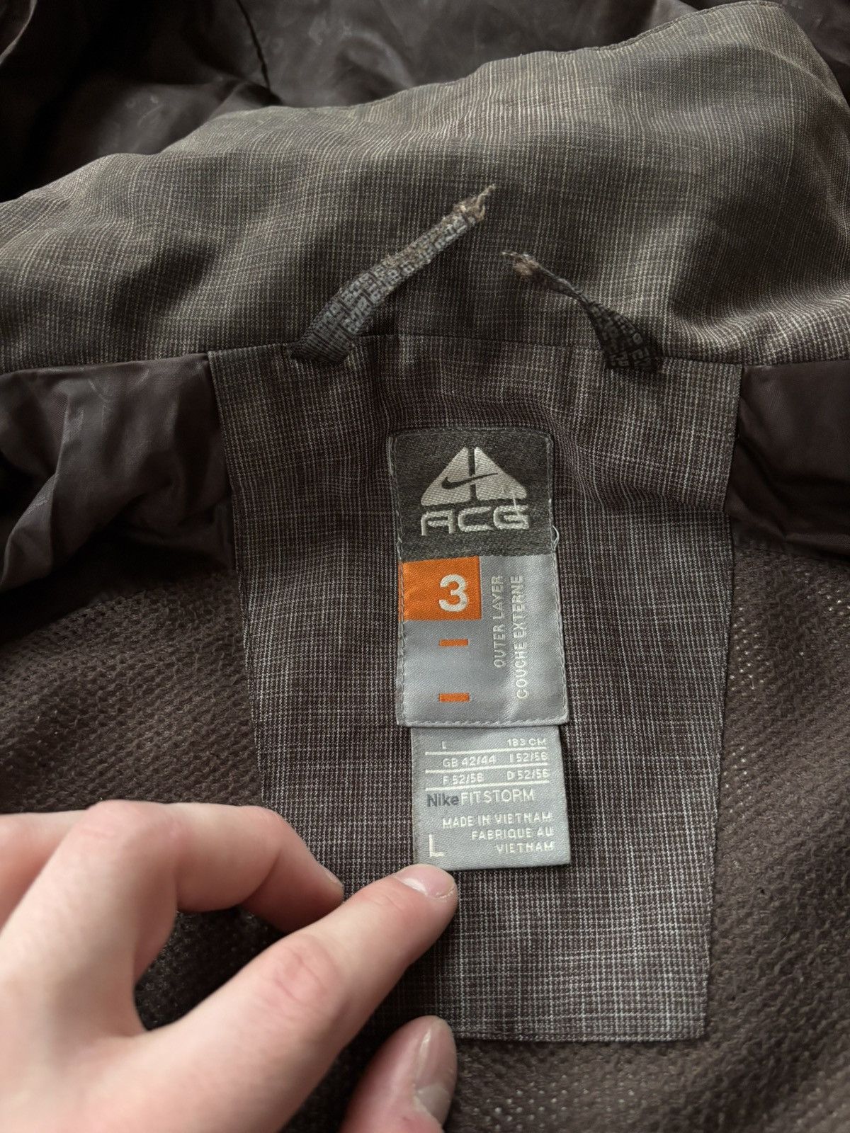 Nike ACG × Vintage Vintage Nike ACG Multi Pocket Lines Jacket Large Size US L / EU 52-54 / 3 - 6 Thumbnail