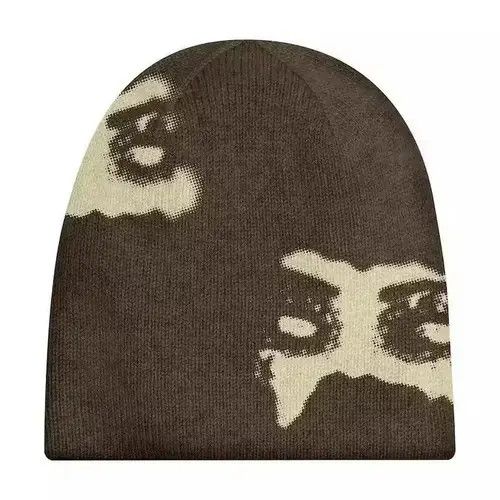 Other Graphic Spell Out Y2K Beanie Size ONE SIZE - 2 Thumbnail