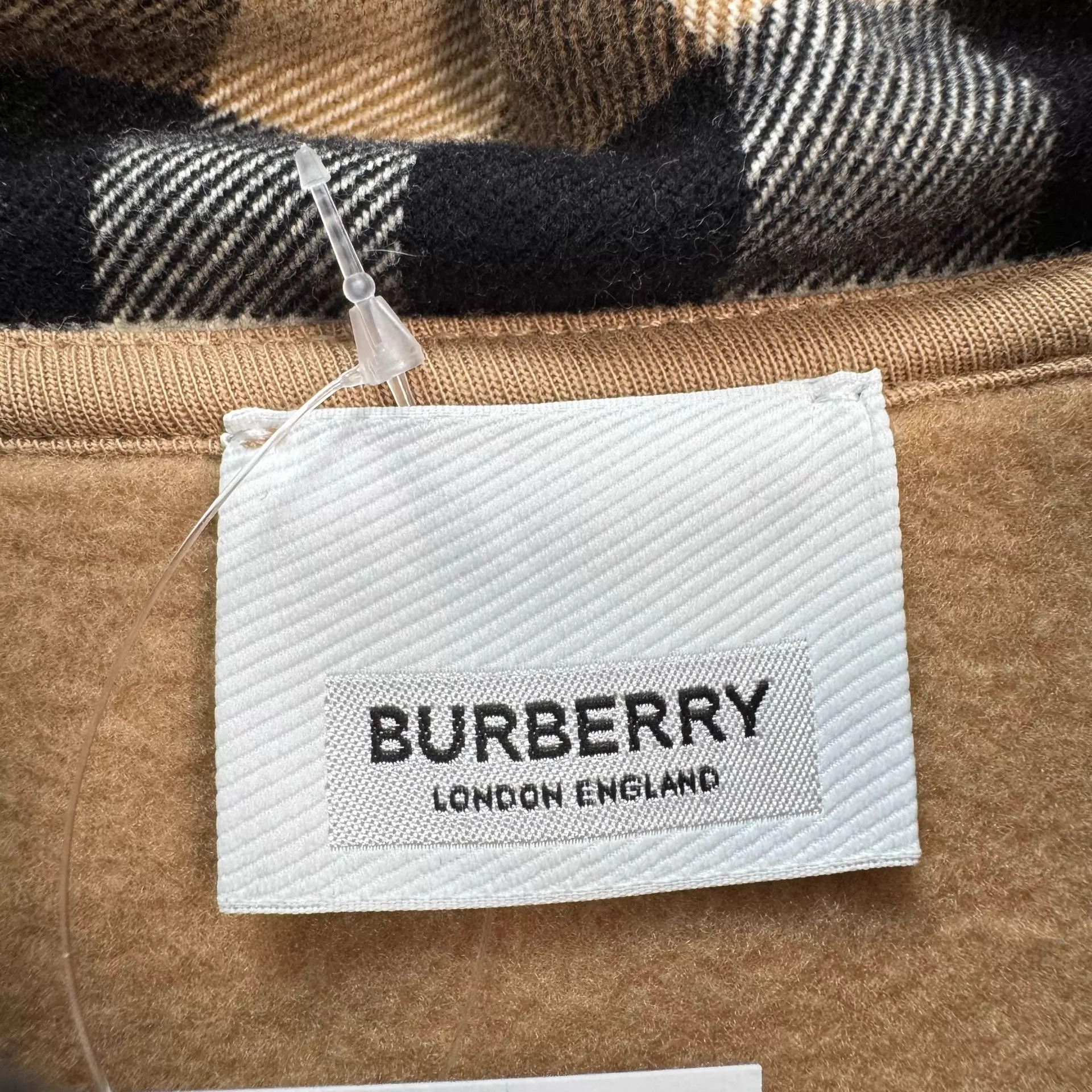 Burberry Burberry Camel Check Hoodie S New Size US S / EU 44-46 / 1 - 6 Thumbnail