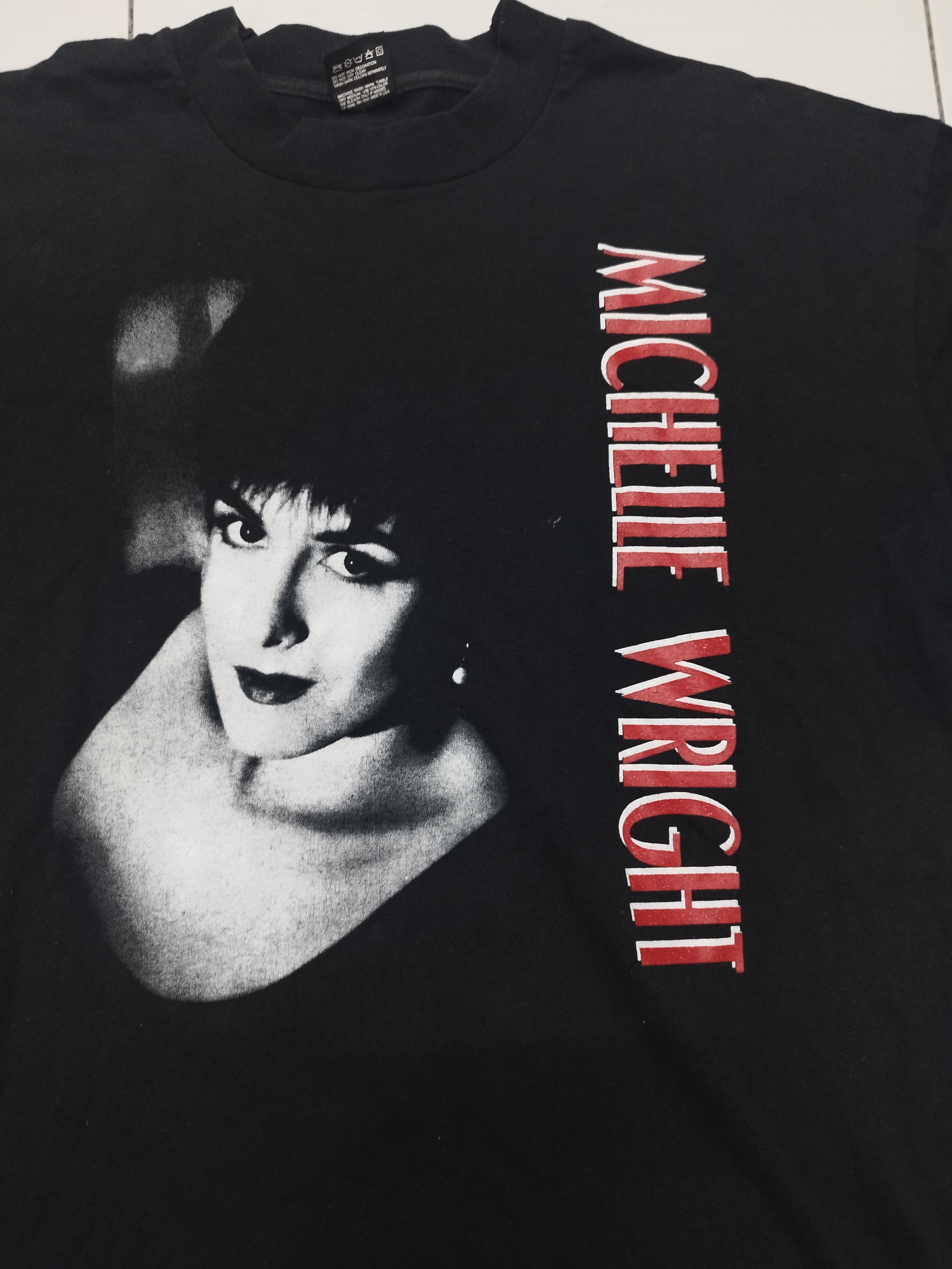 Band Tees × Vintage Vintage Michelle Wright Country Music Black T-shirt Size US XL / EU 56 / 4 - 4 Thumbnail