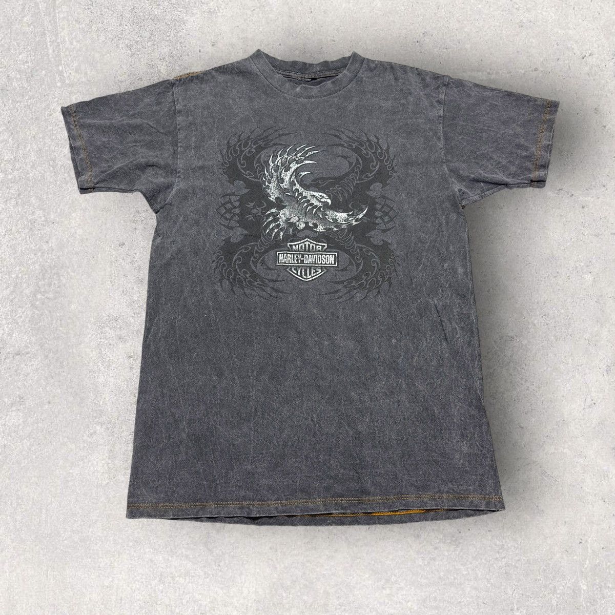 Harley Davidson × Vintage Vintage Harley Davidson tee Size US L / EU 52-54 / 3 - 1 Thumbnail