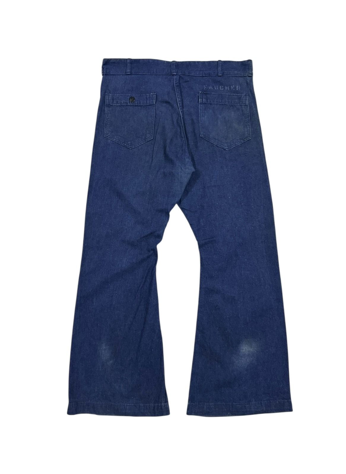Buzz Rickson's × Vintage Vtg🔥70’s Seafarer Bell Bottom Seagoing Uniform Corp Size US 36 / EU 52 - 2 Thumbnail