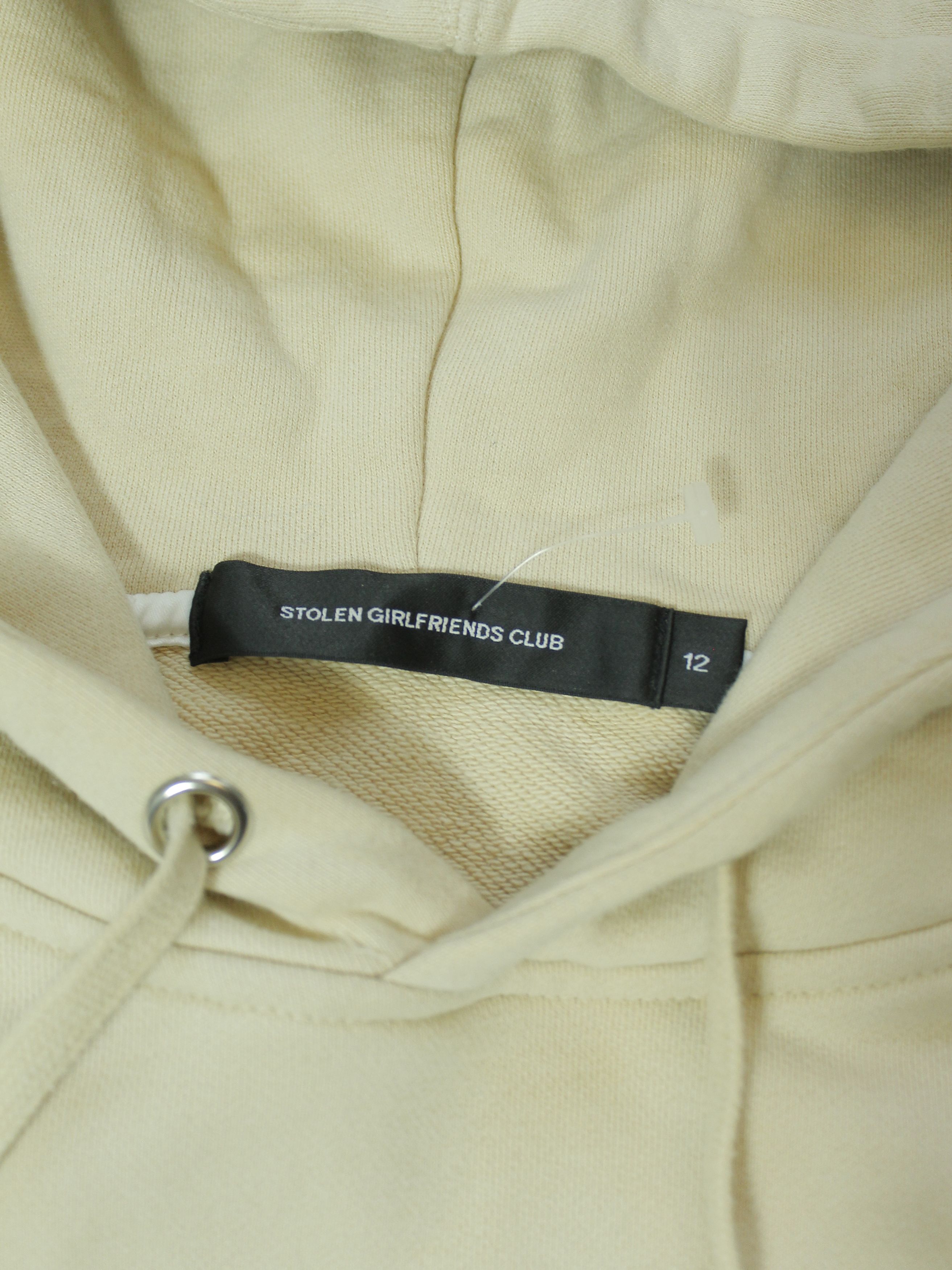 Stolen Girlfriends Club SGC CROP TOP WOMENS HOODIE OVERSIZE CENTER LOGO EMBROIDED Size M / US 6-8 / IT 42-44 - 9 Thumbnail