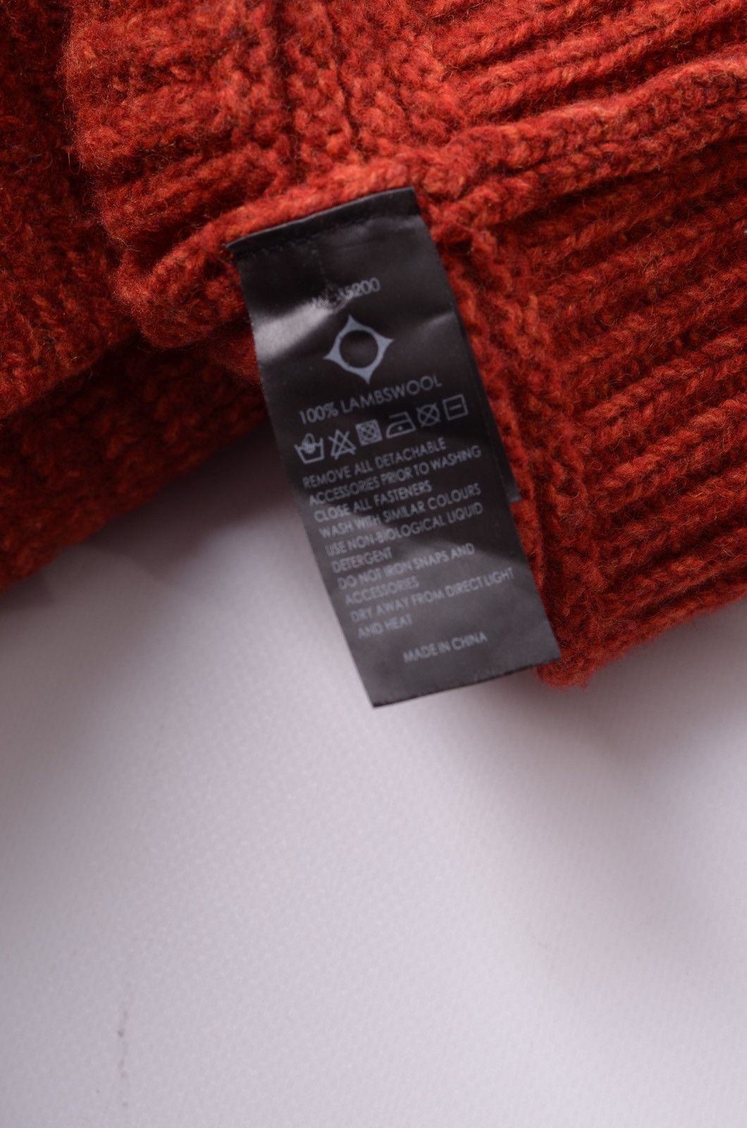 MA.STRUM Ma.Strum Wool Heavy knit Utility Workwear Sweater Size US XL / EU 56 / 4 - 6 Thumbnail