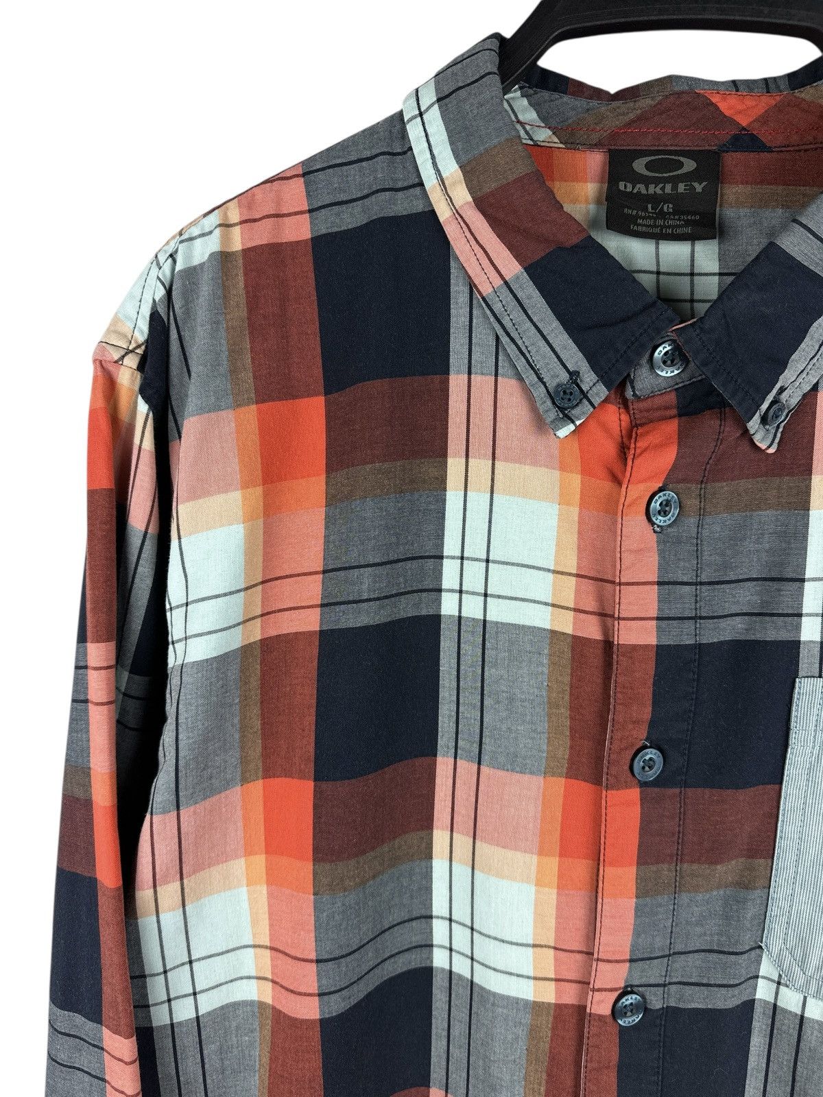 Oakley Oakley Paid Shirt Long Sleeve Button Down Size US L / EU 52-54 / 3 - 2 Thumbnail