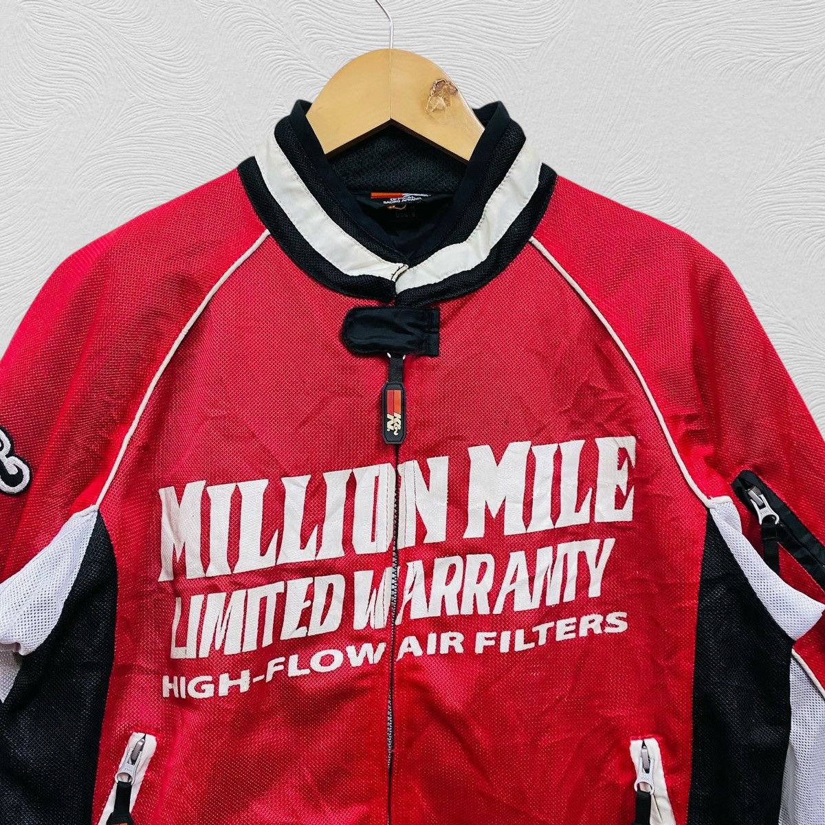 Kadoya Vintage K&N racing gear jacket biker Size US L / EU 52-54 / 3 - 3 Thumbnail