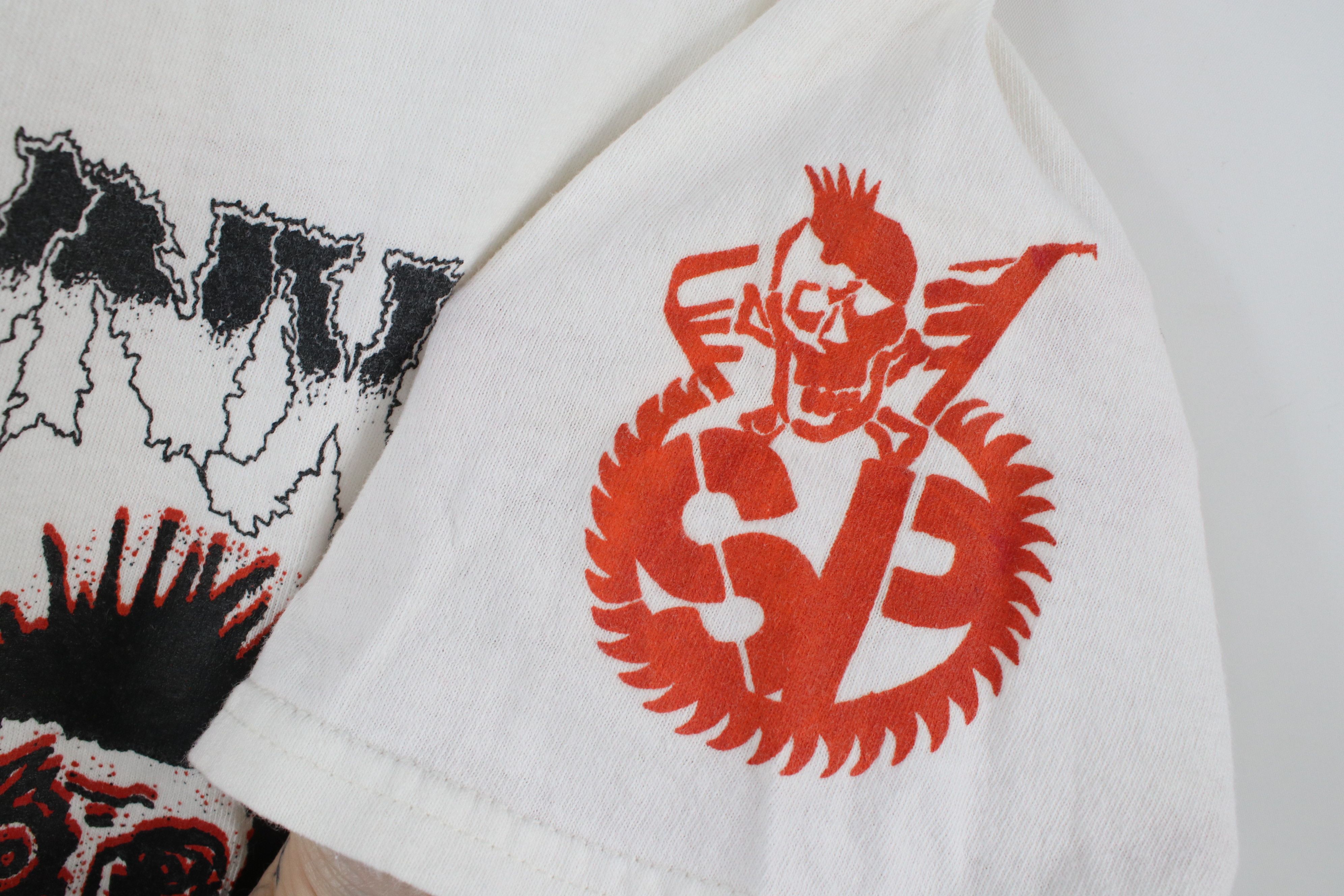 Vintage Vintage Y2K Streetwear Gore Horror Books T-Shirt White Size US M / EU 48-50 / 2 - 6 Thumbnail