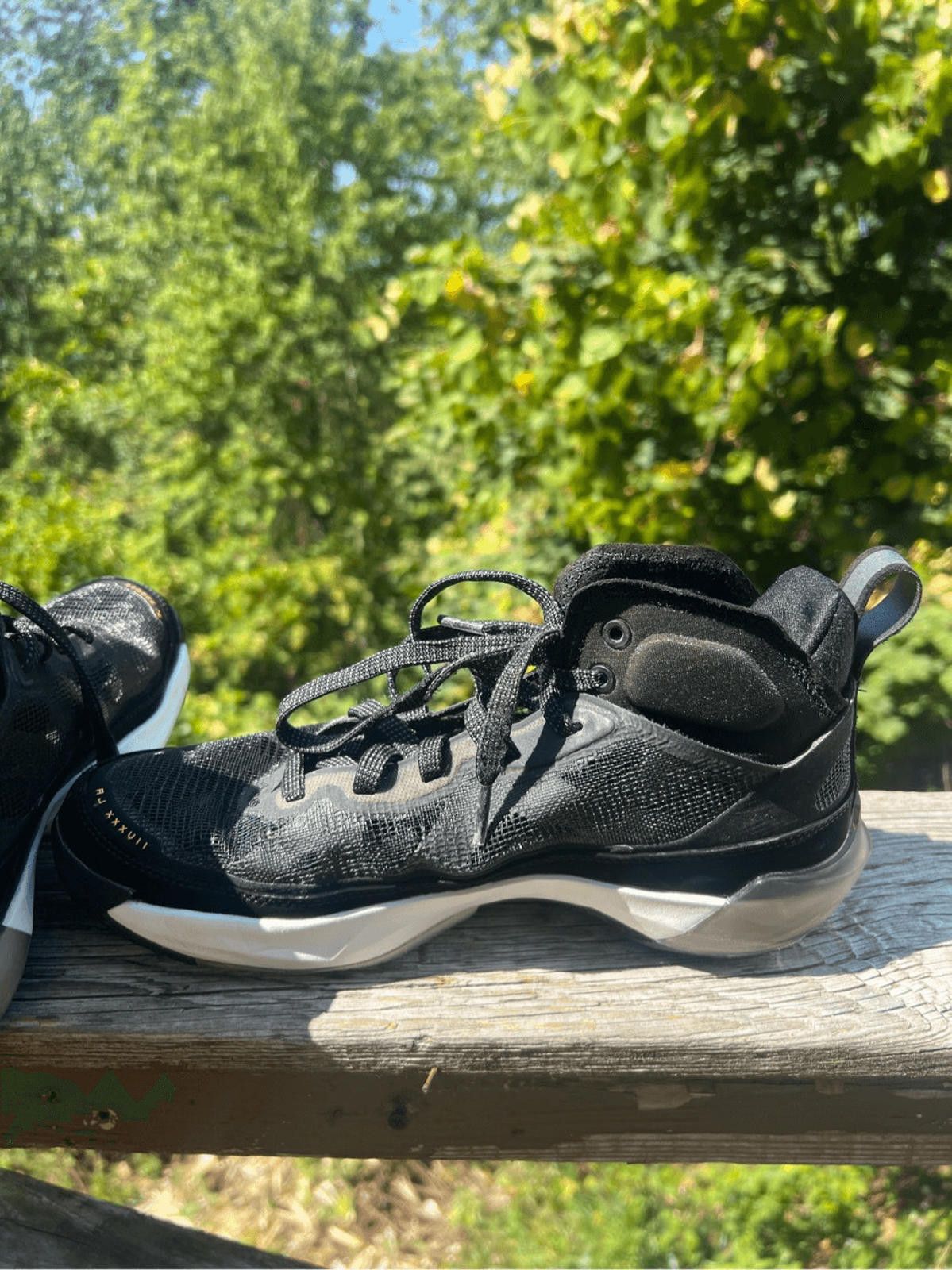 Nike Nike Air Jordan 37 GS Sneakers Black DD7421-091 6.5 Youth Size US 6.5 / EU 39-40 - 5 Thumbnail
