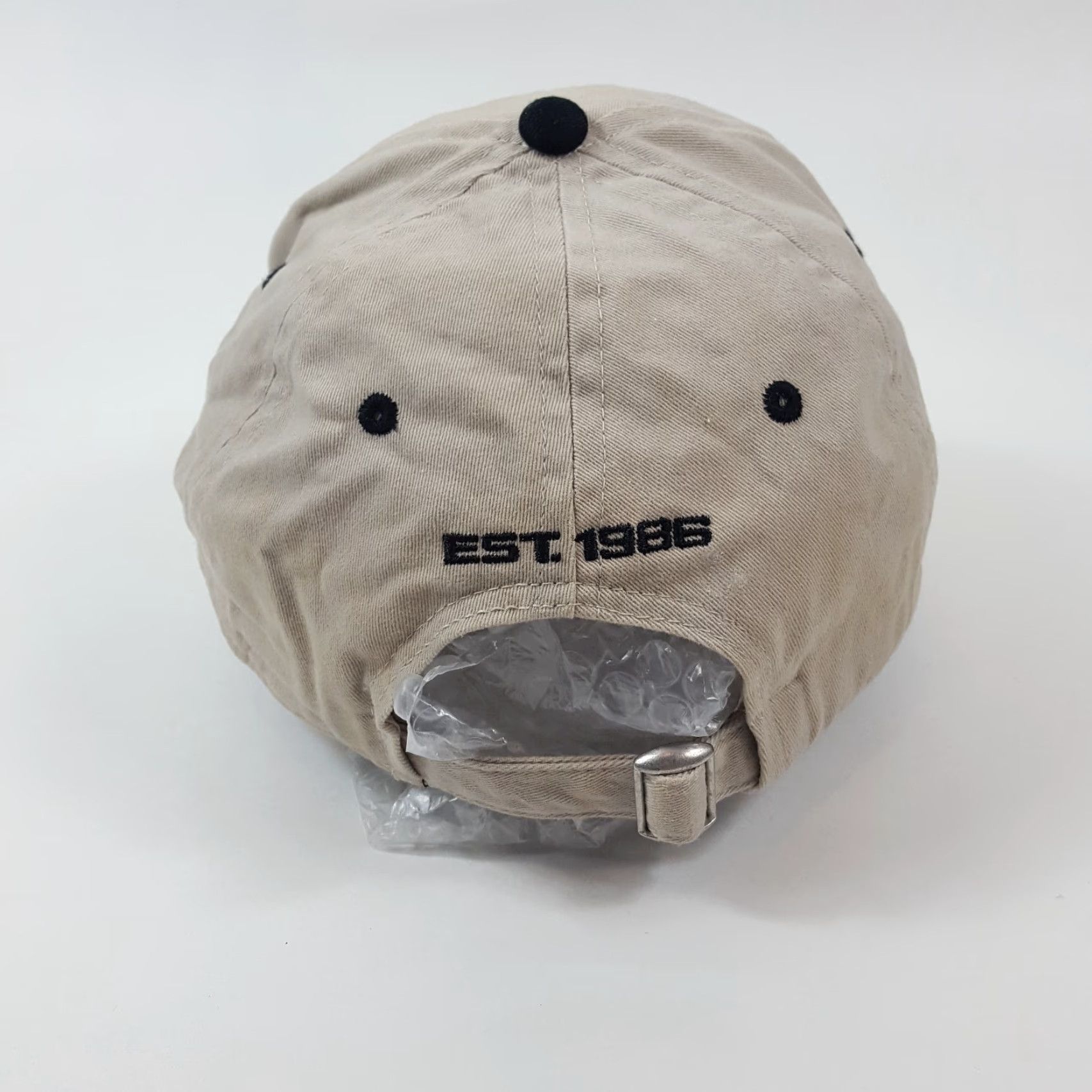 Realtree VINTAGE Realtree Adjustable Snapback Baseball Cap Hat - Beige - Retro Hunting NASCAR - Mens Size ONE SIZE - 6 Thumbnail