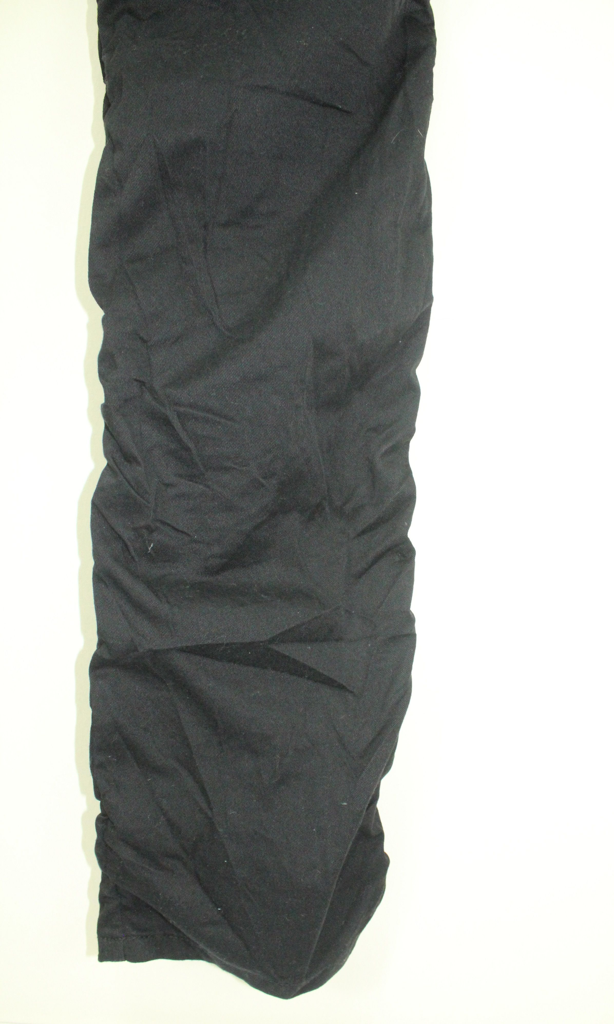 Japanese Brand Double Waist Pants Zipper Pants Side Pocket Wrinkled Seam Size US 33 - 12 Thumbnail