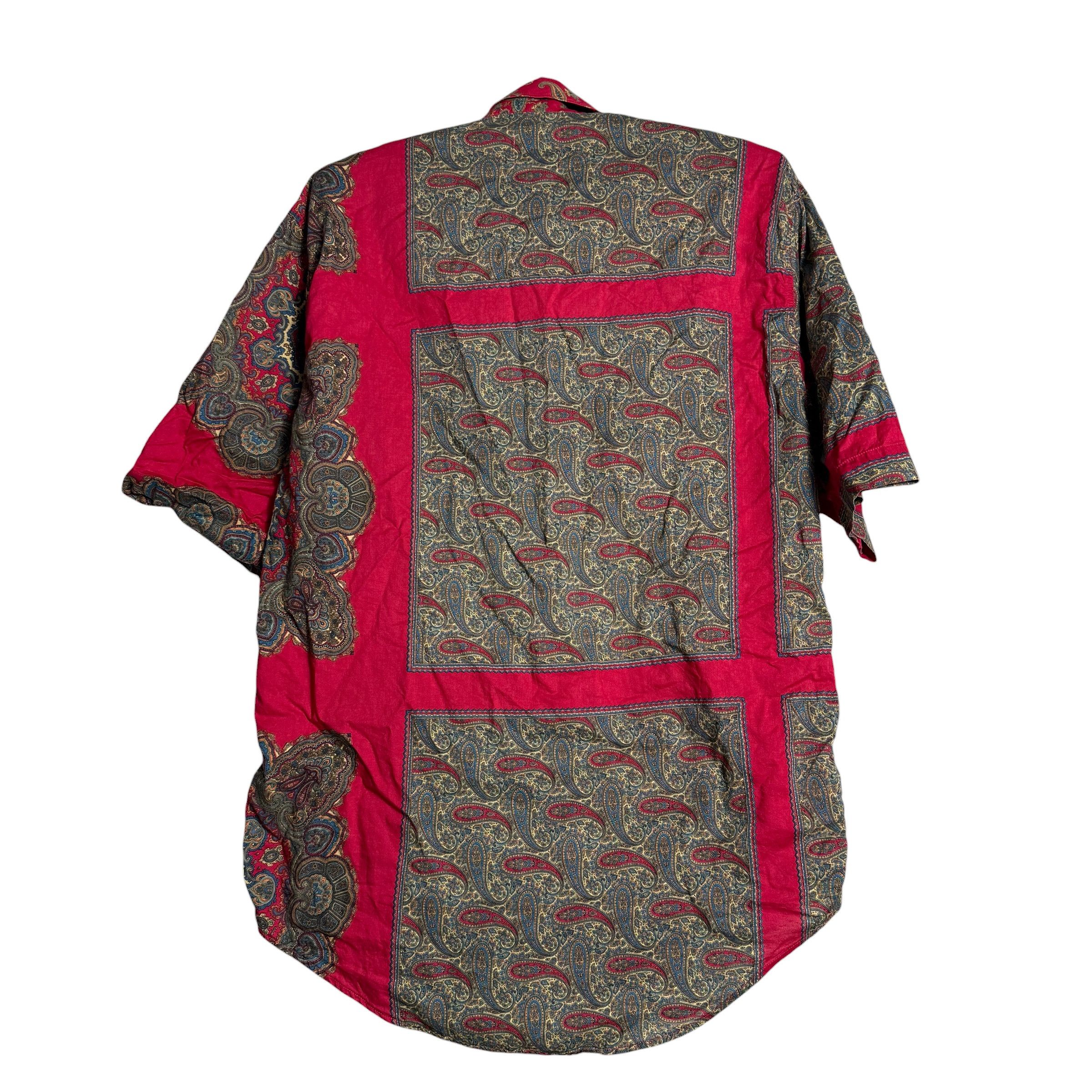 United Colors Of Benetton 🔥RARE🔥 United Colors of Benetton Bandanna Button Up Shirt Size US M / EU 48-50 / 2 - 3 Thumbnail